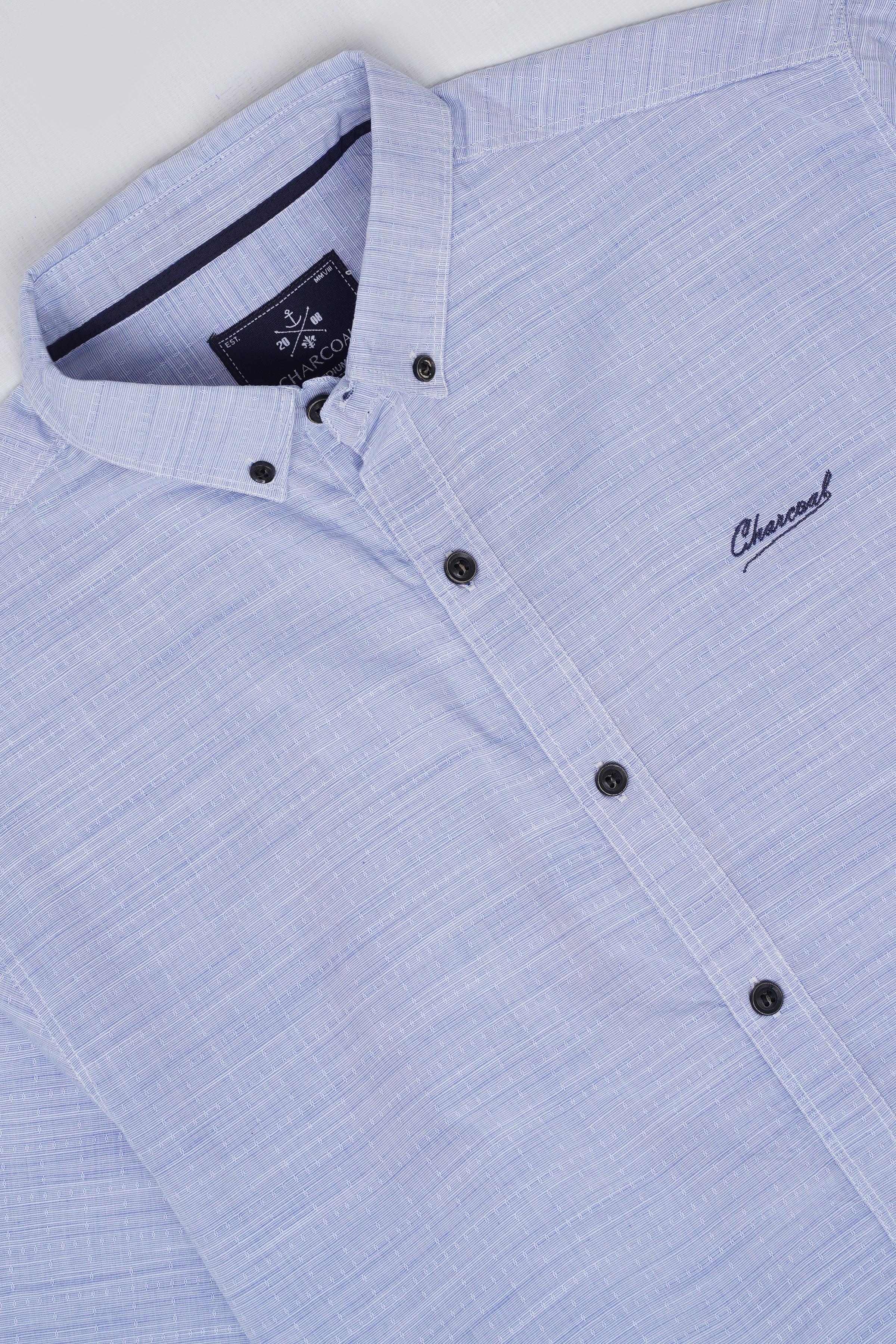 CASUAL SHIRT SKY BLUE - Image 3