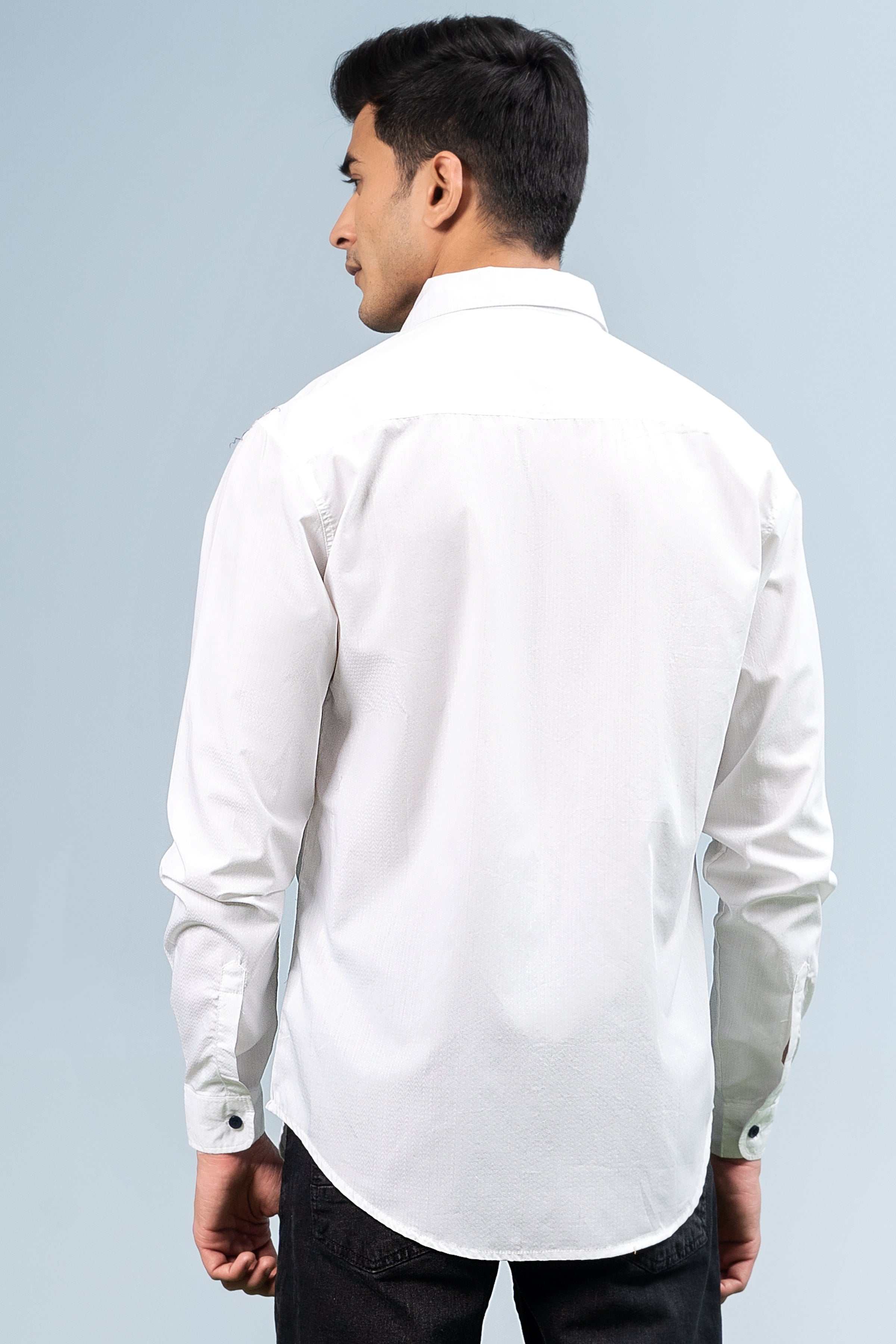 CASUAL SHIRT WHITE - Image 4