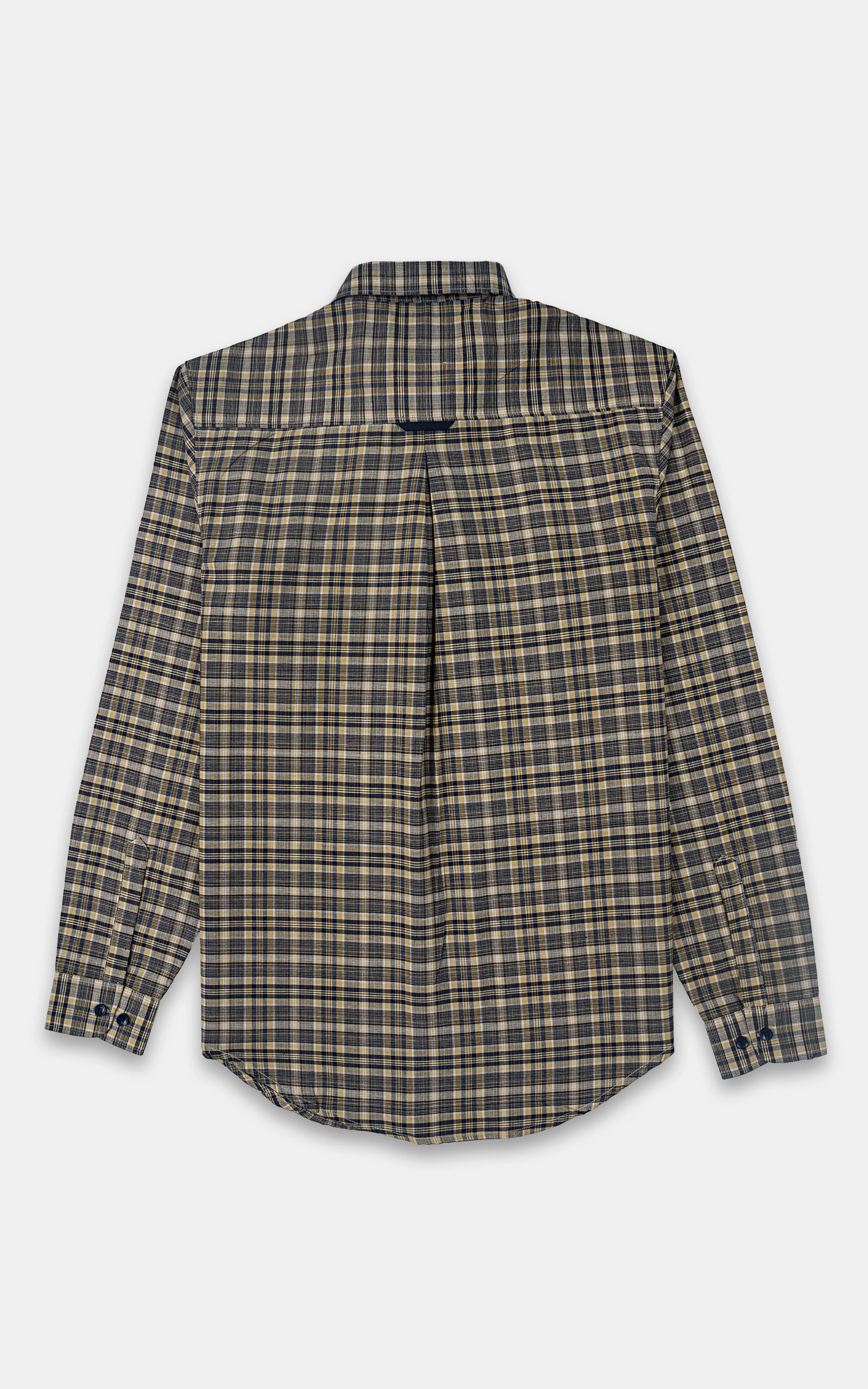 CASUAL SHIRT YELLOW CHECK - Image 3