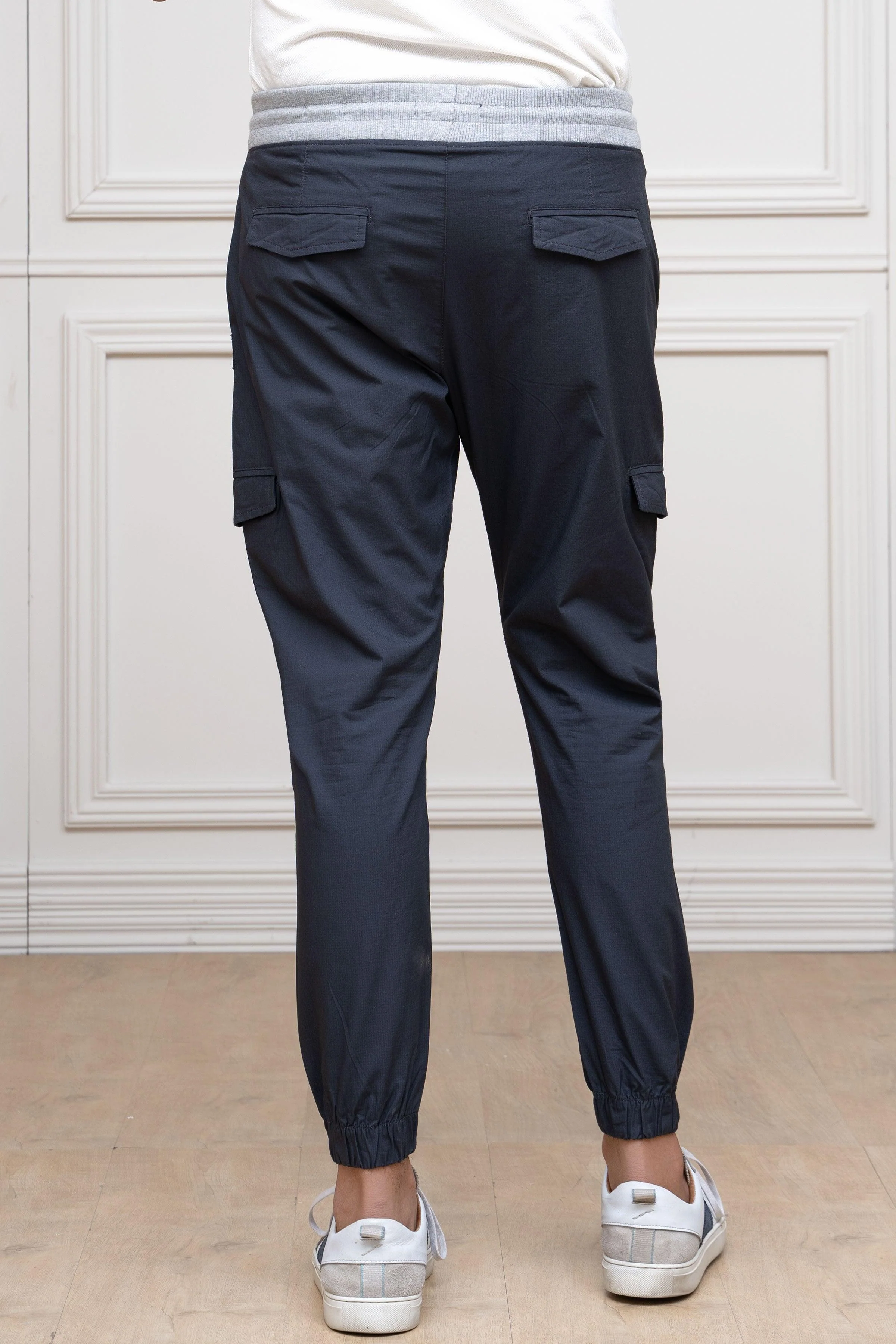 CASUAL TROUSER DARK GREY - Image 2