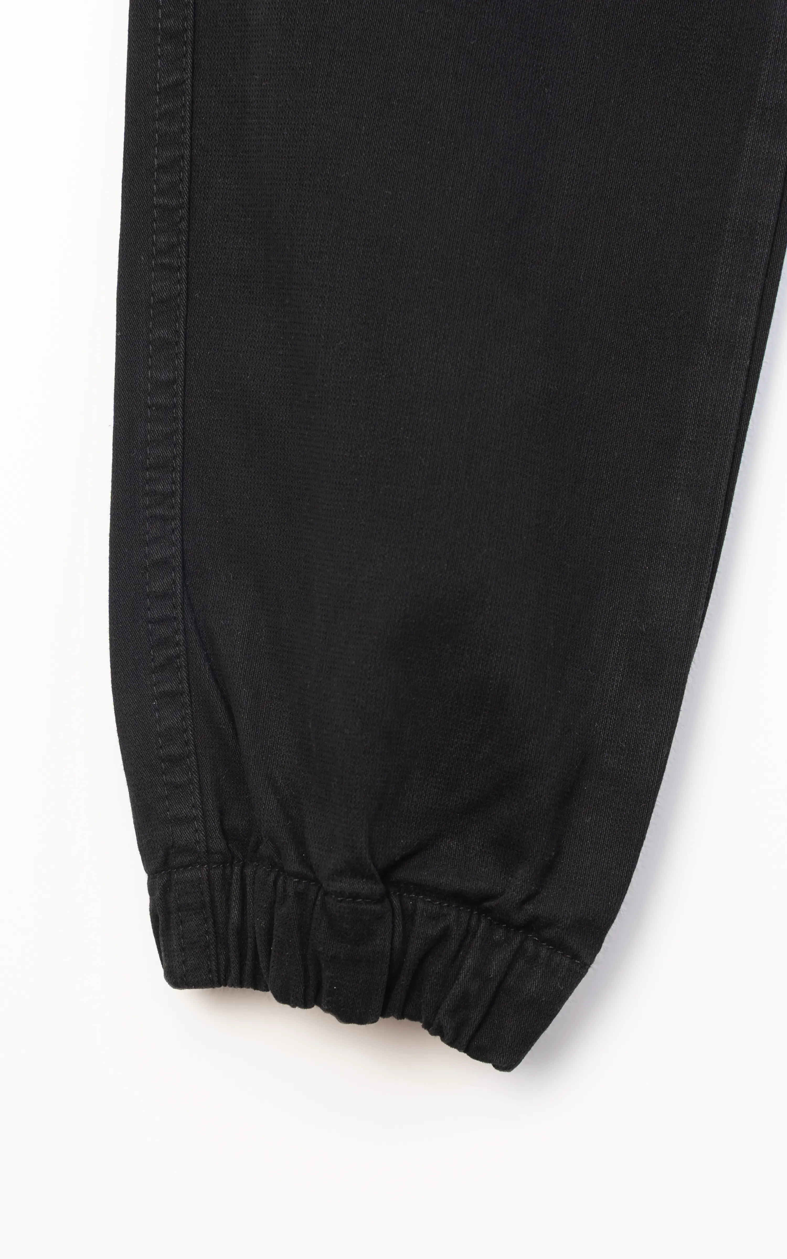 CASUAL TROUSER SLIM FIT BLACK - Image 3