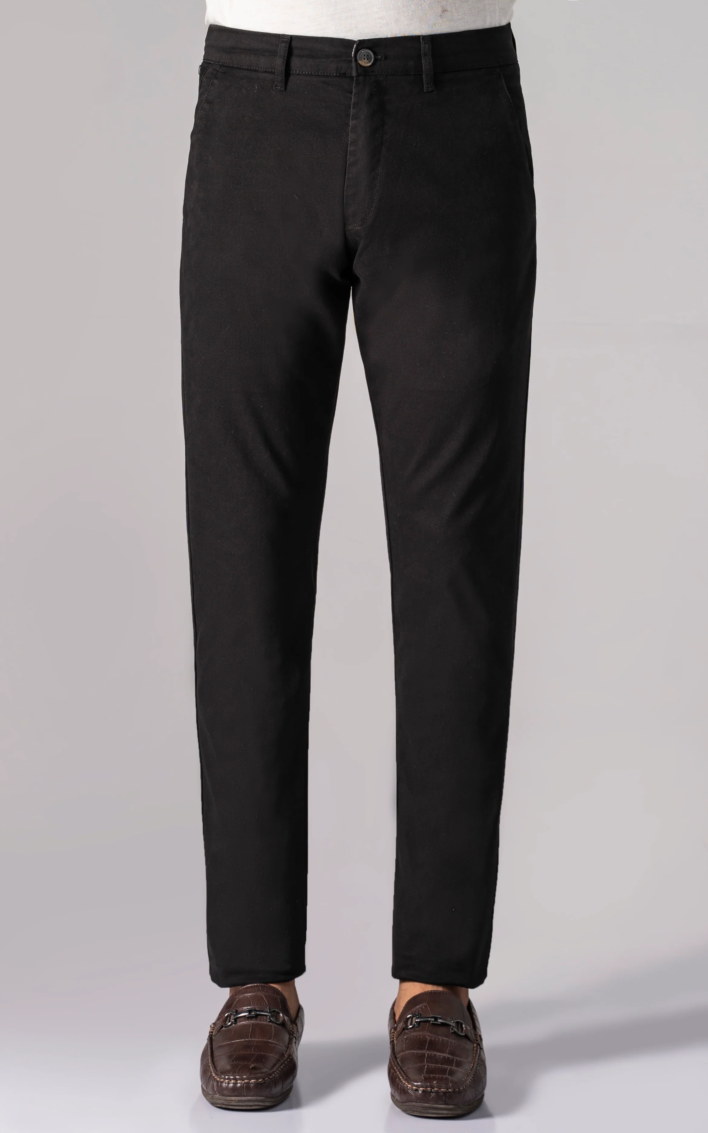 CASUAL PANT CROSS POCKET BLACK - Image 2