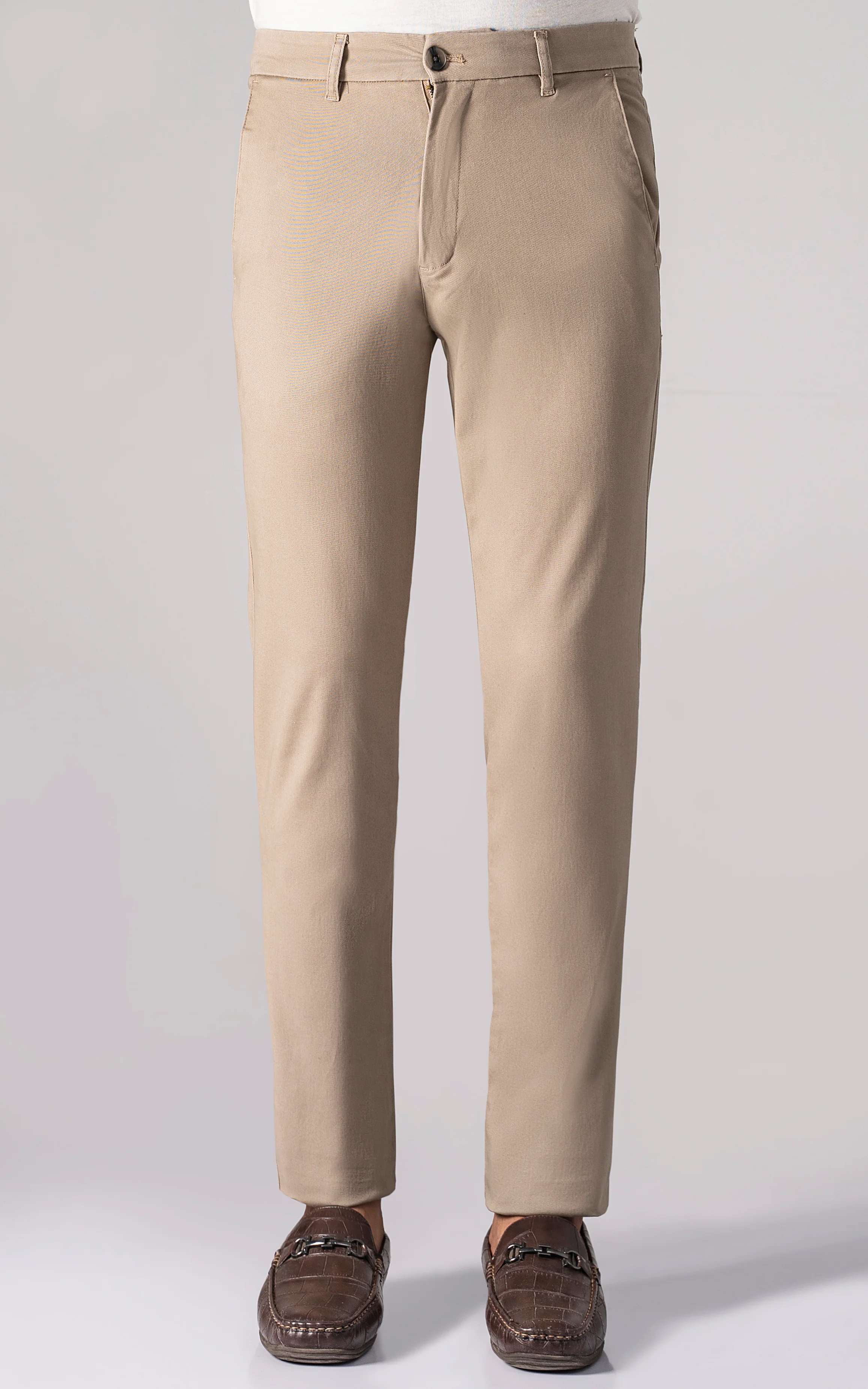 CASUAL PANT CROSS POCKET LIGHT KHAKI - Image 2