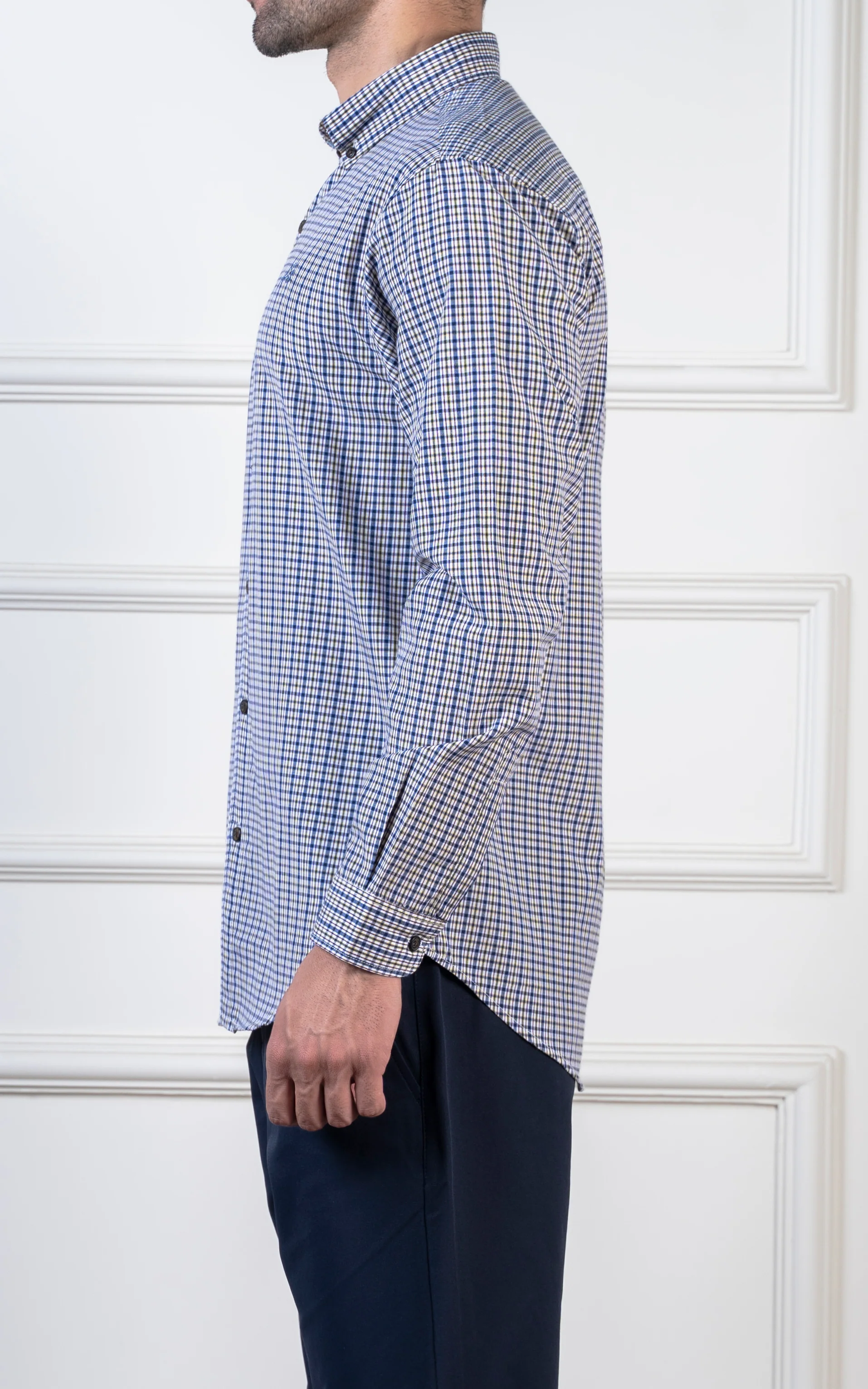 CHECKED CASUAL SHIRT YELLOW CHECK - Image 3