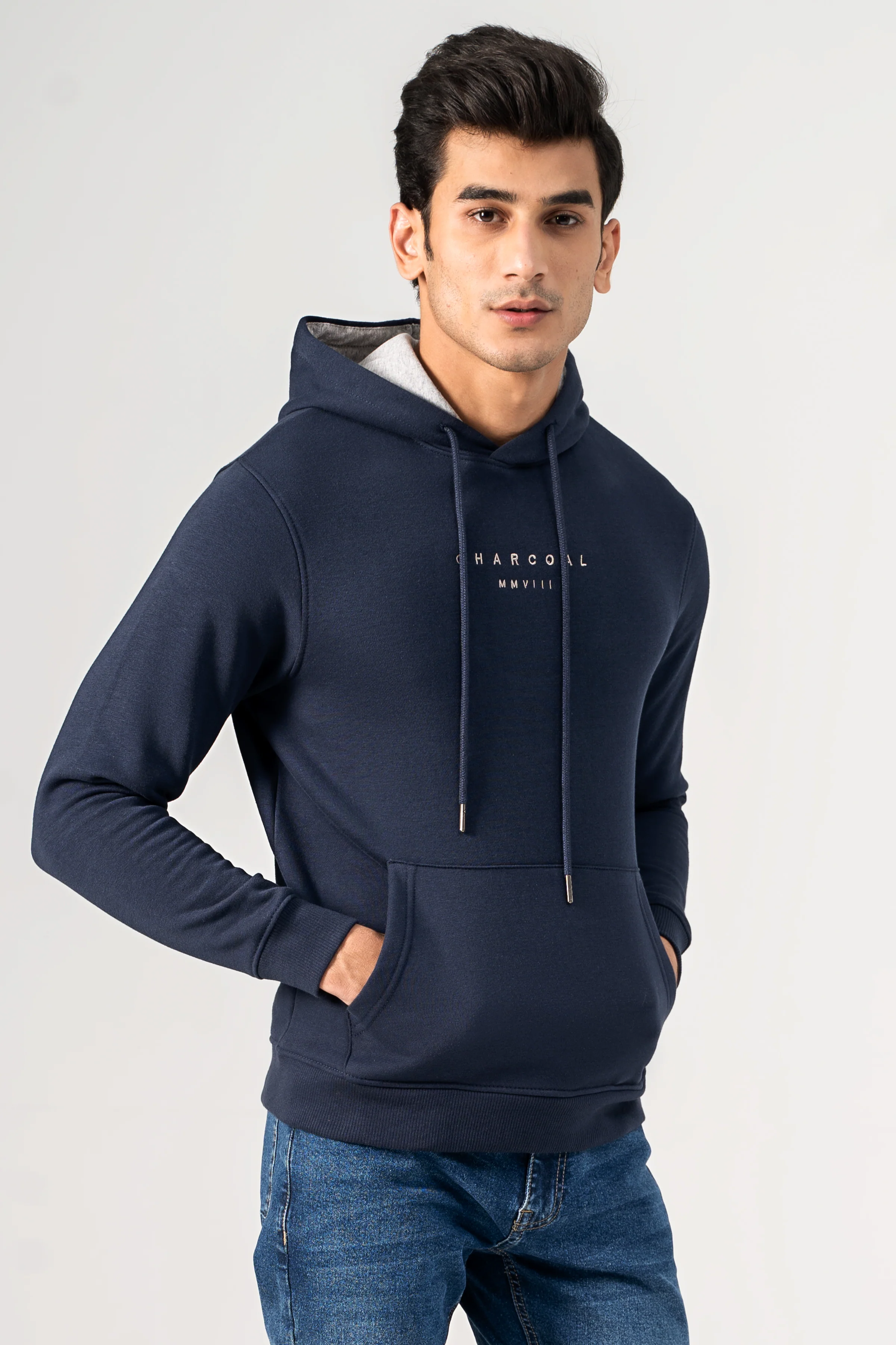 CLASSIC HOODIE NAVY - Image 2