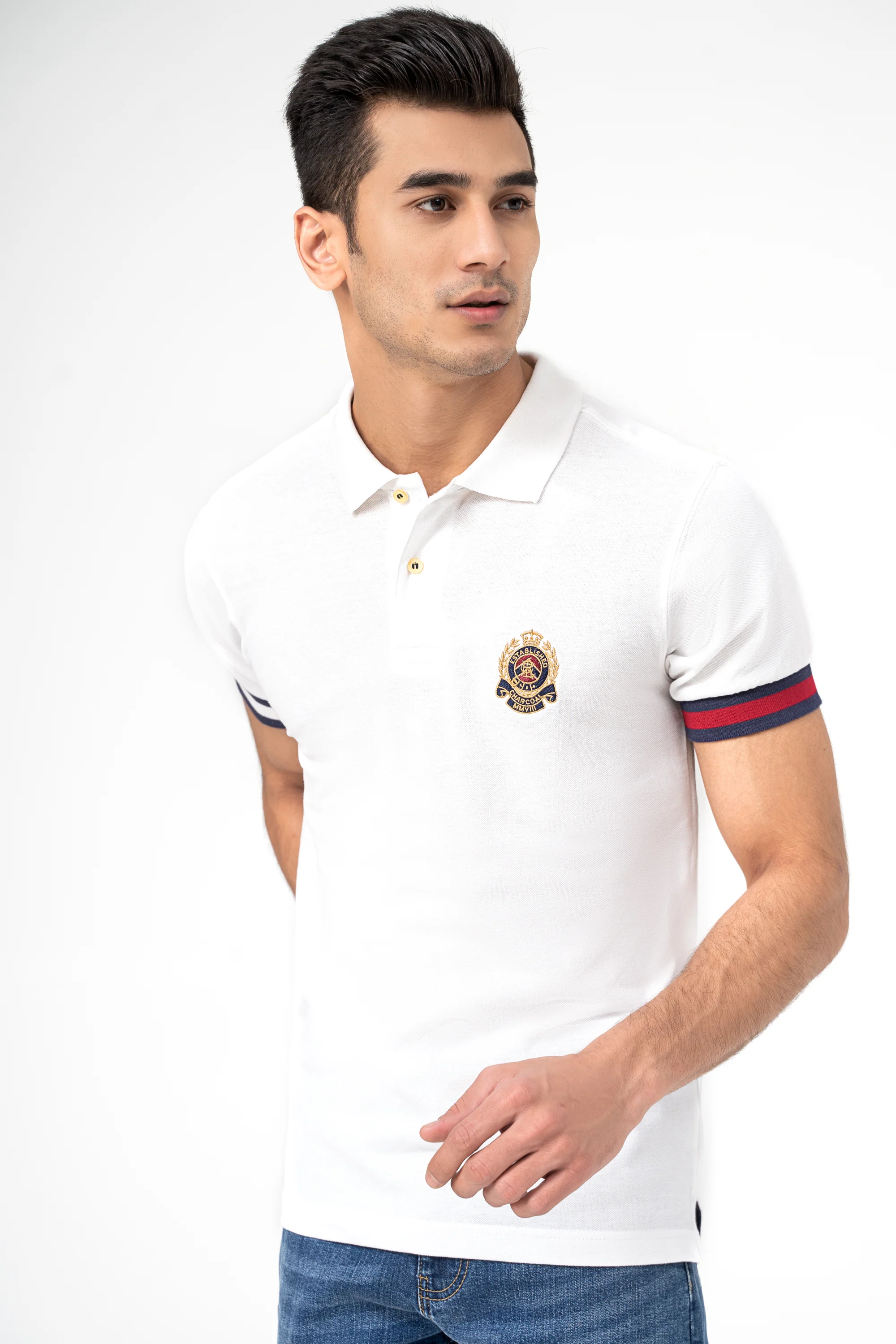 CLASSIC POLO WHITE - Image 2