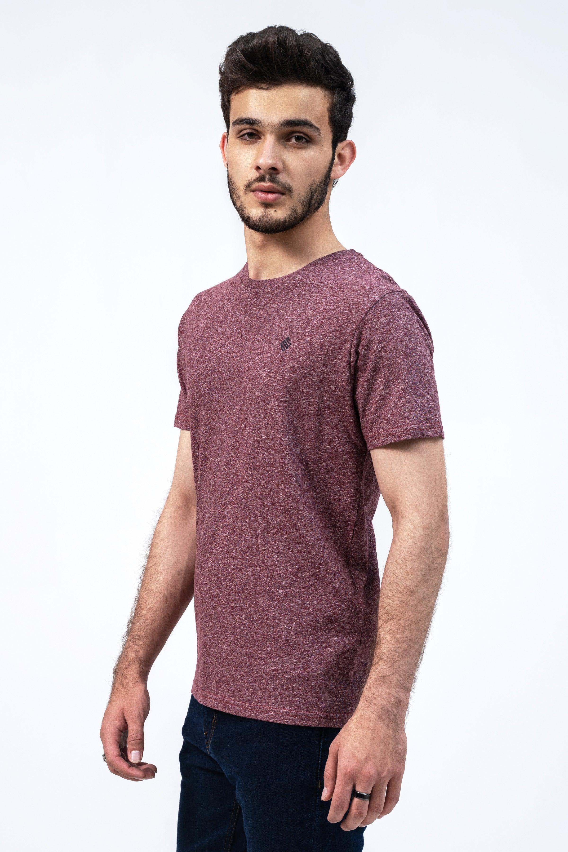 CLASSIC T SHIRT MAROON - Image 3