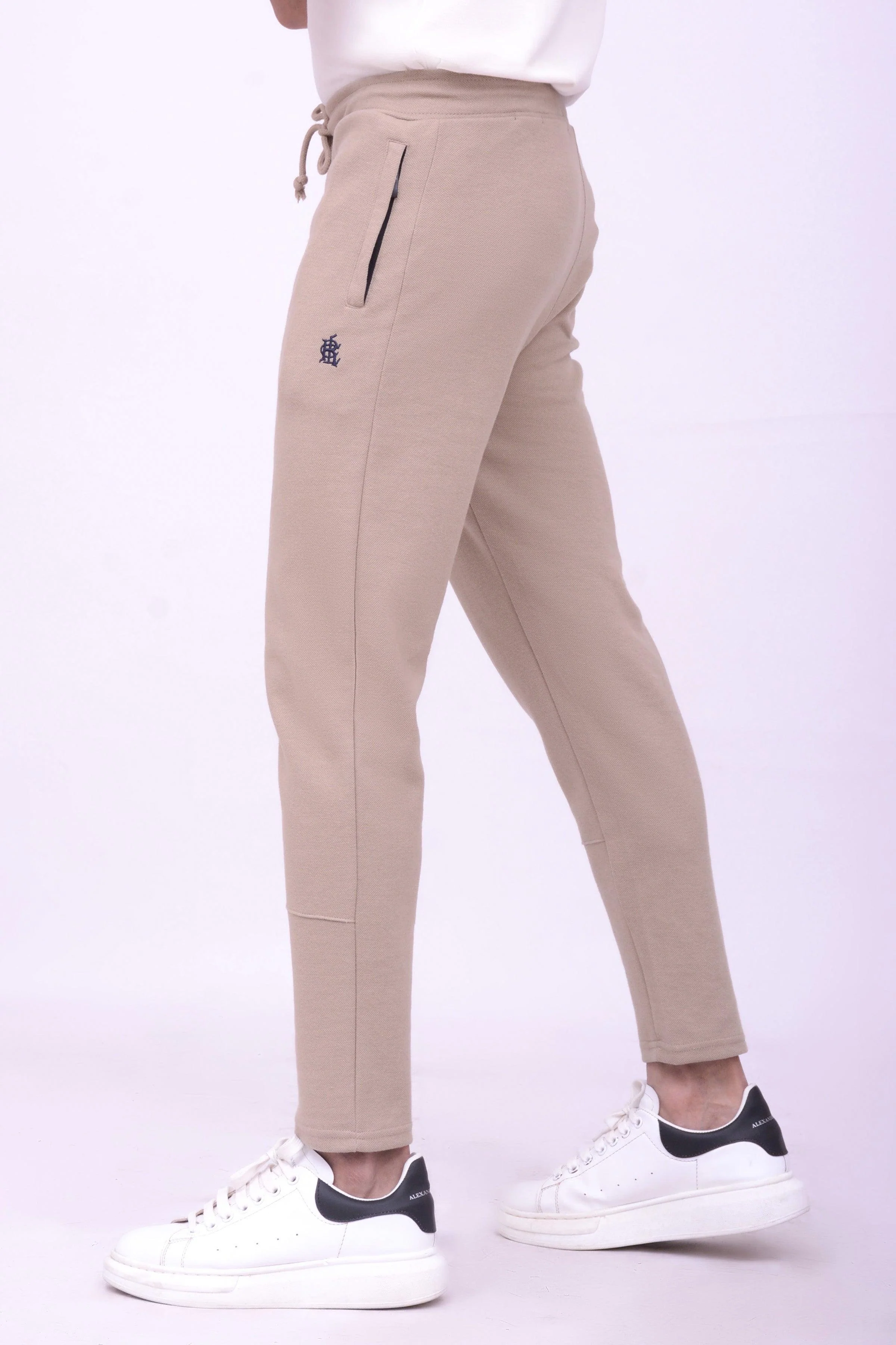 PIQUE INTERLOCK TROUSER KHAKI