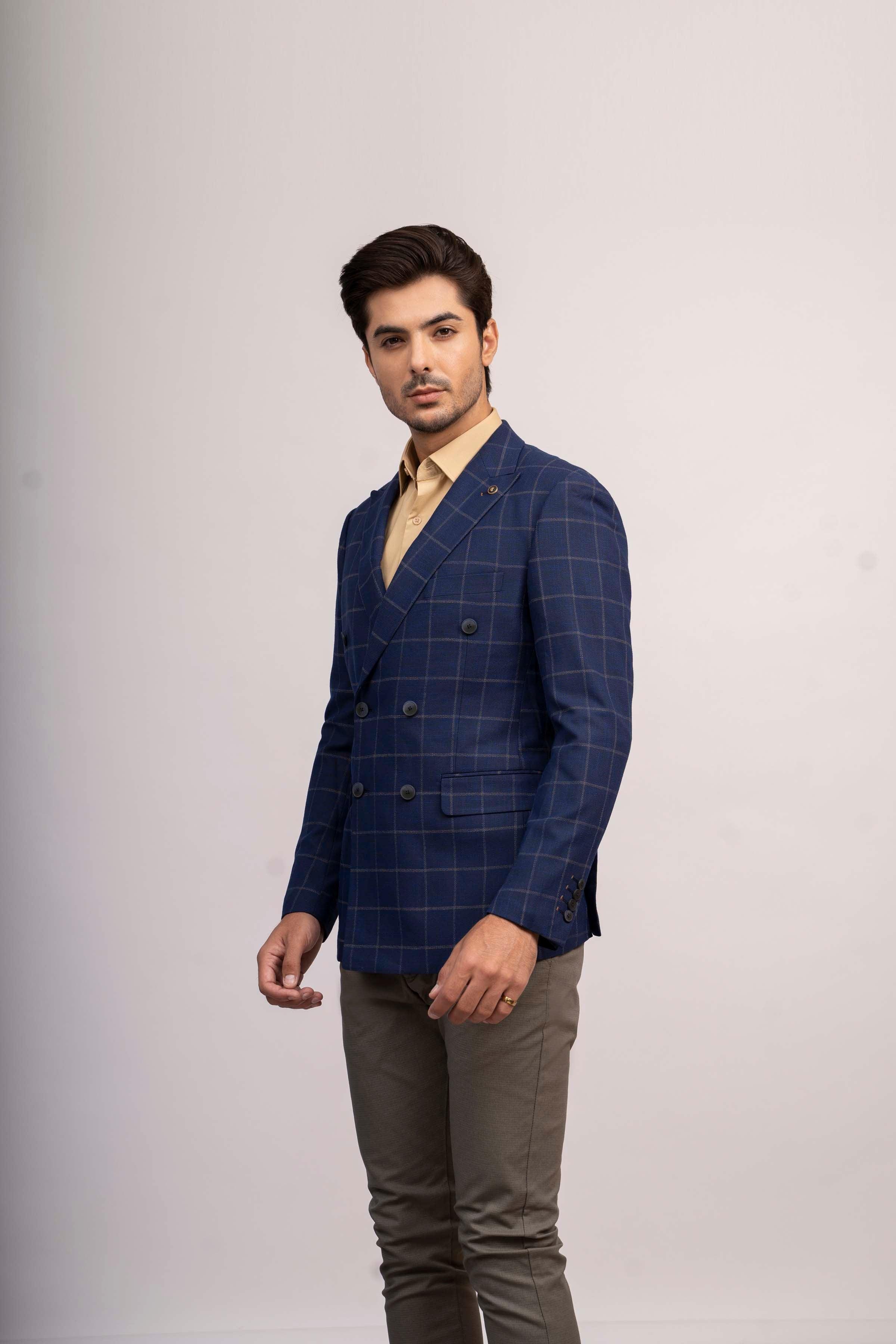 CASUAL COAT SLIM FIT NAVY BLUE - Image 2
