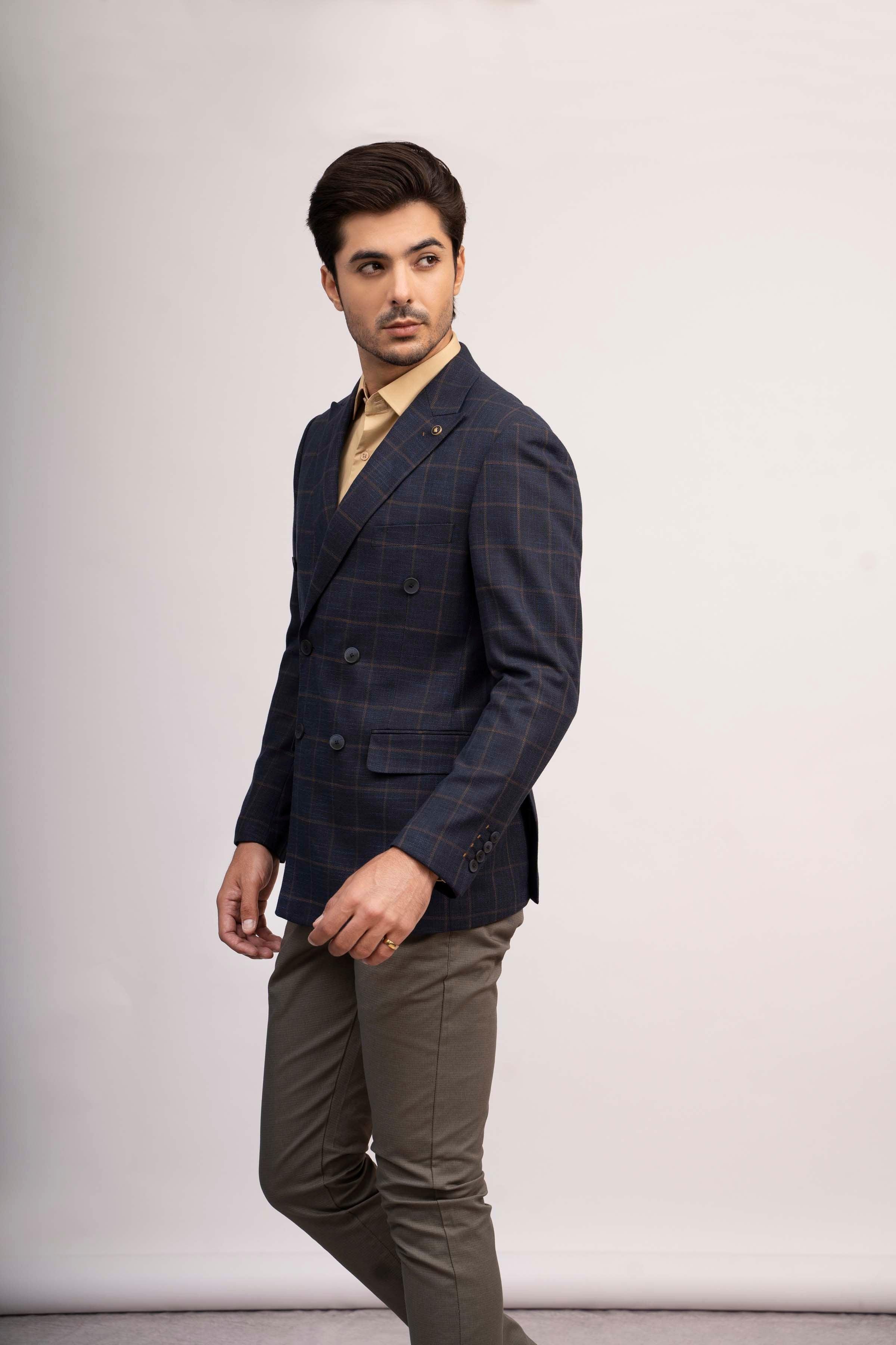 CASUAL COAT SLIM FIT NAVY - Image 4