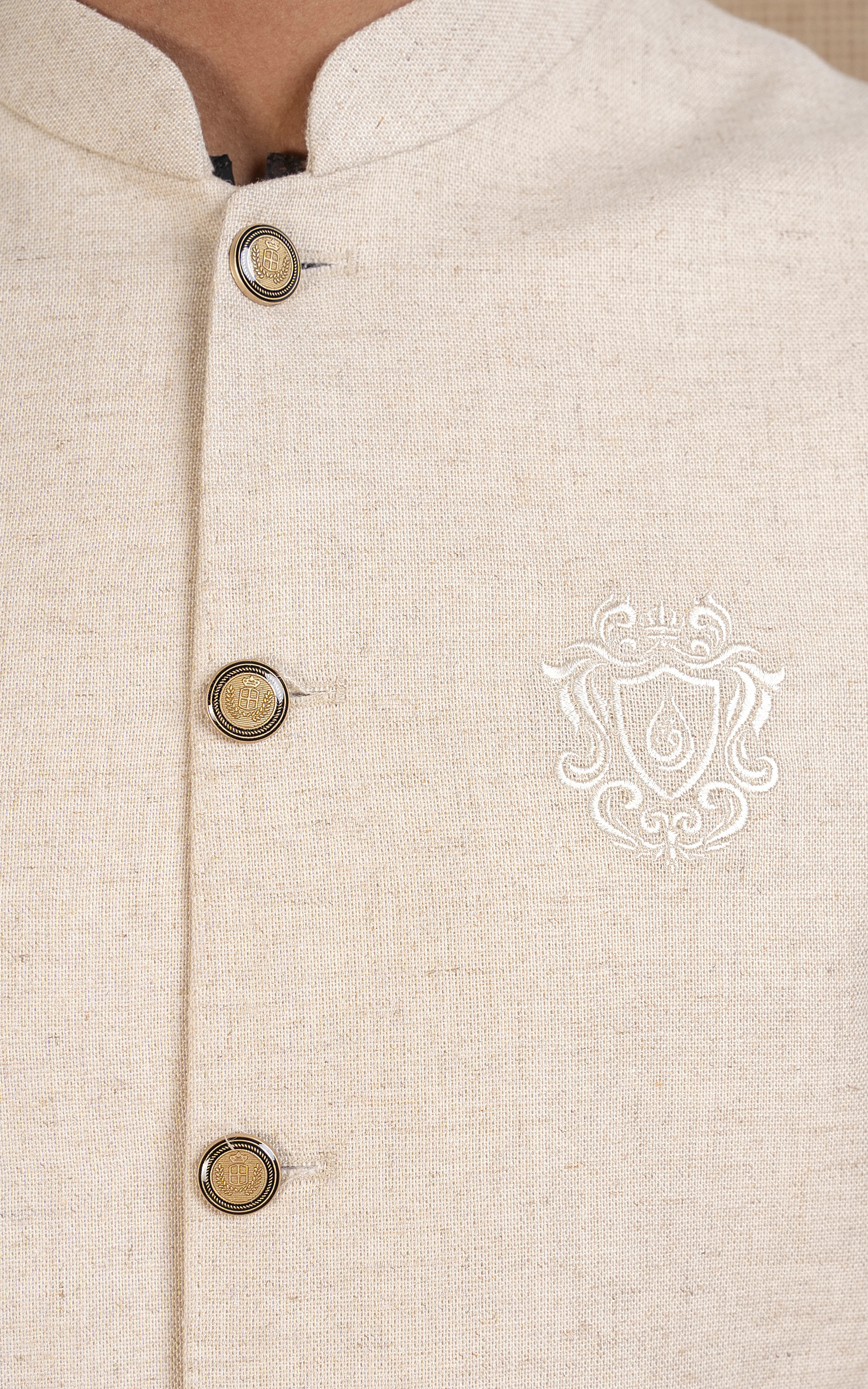 COTTON LINEN W/C - SIGNATURE COLLECTION OATMEAL - Image 6