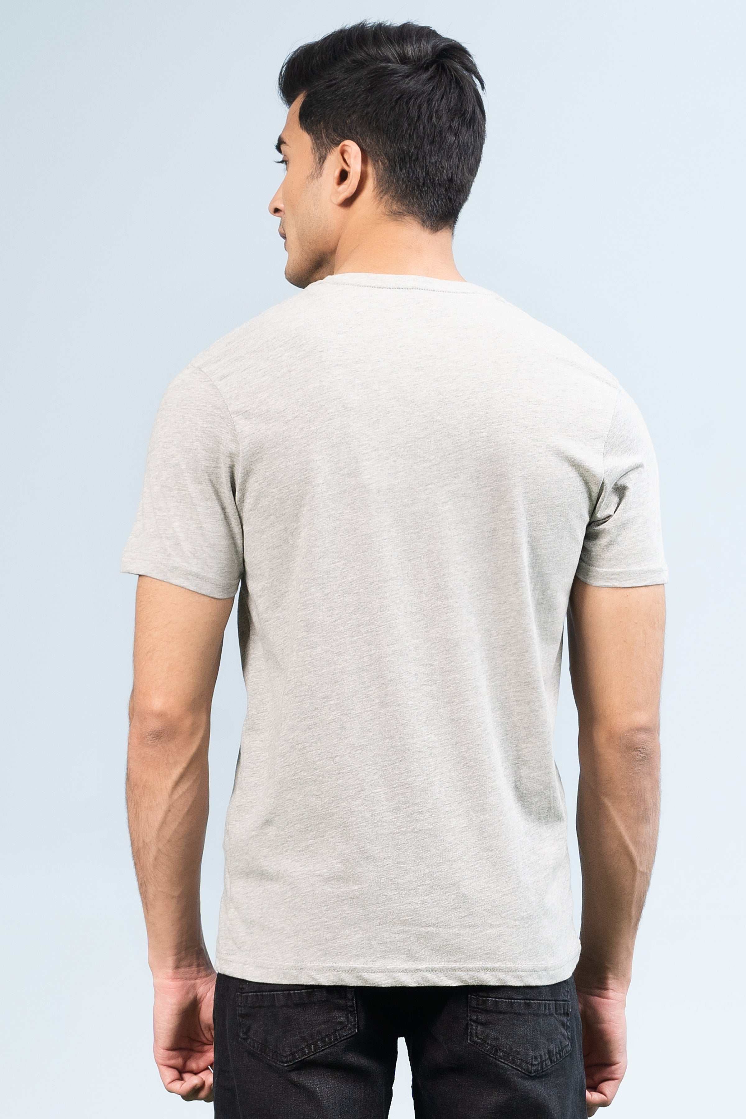 T SHIRT HEATHER GREY - Image 4