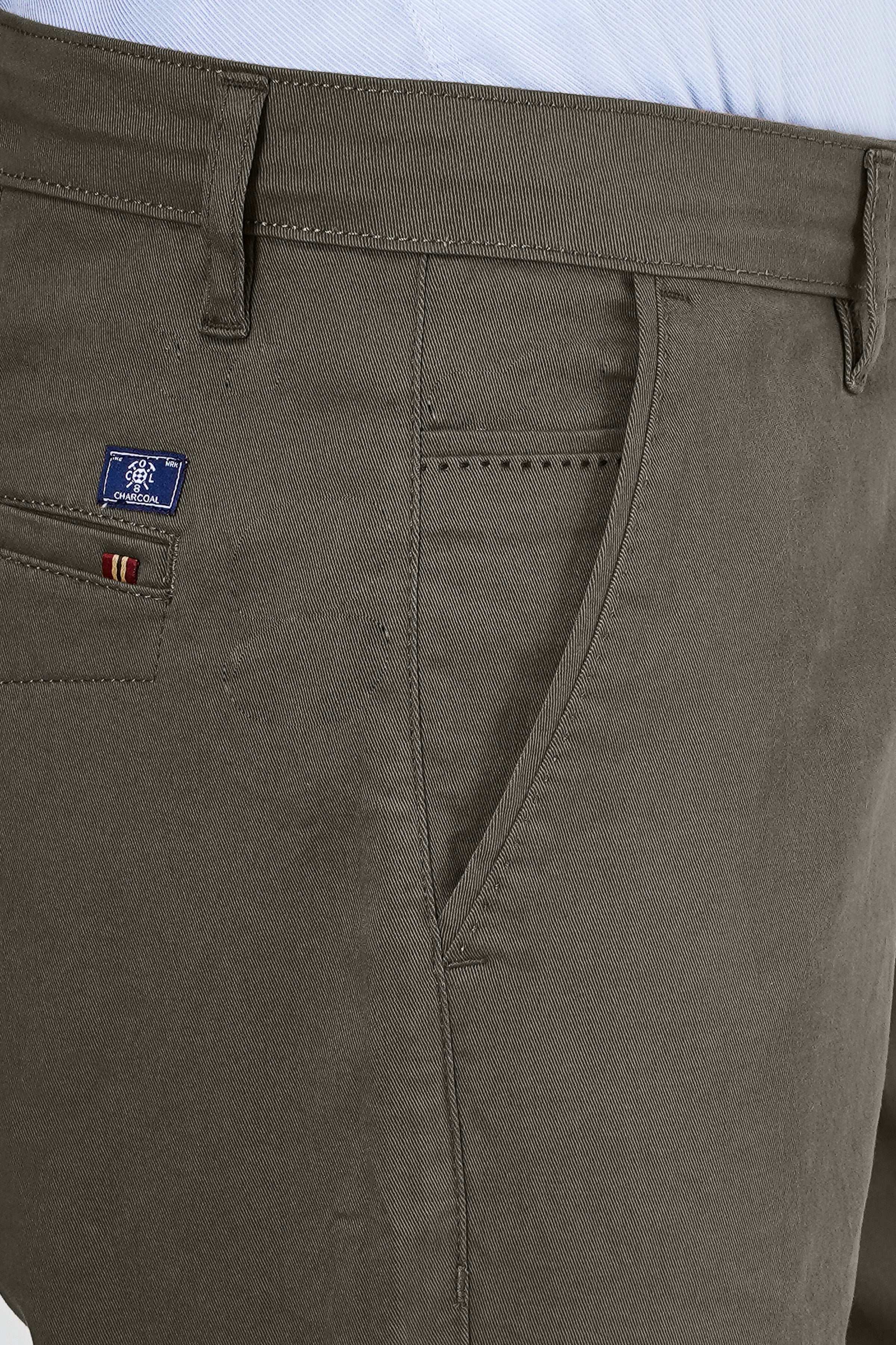 CROSS POCKET CASUAL PANT DARK OLIVE - Image 4