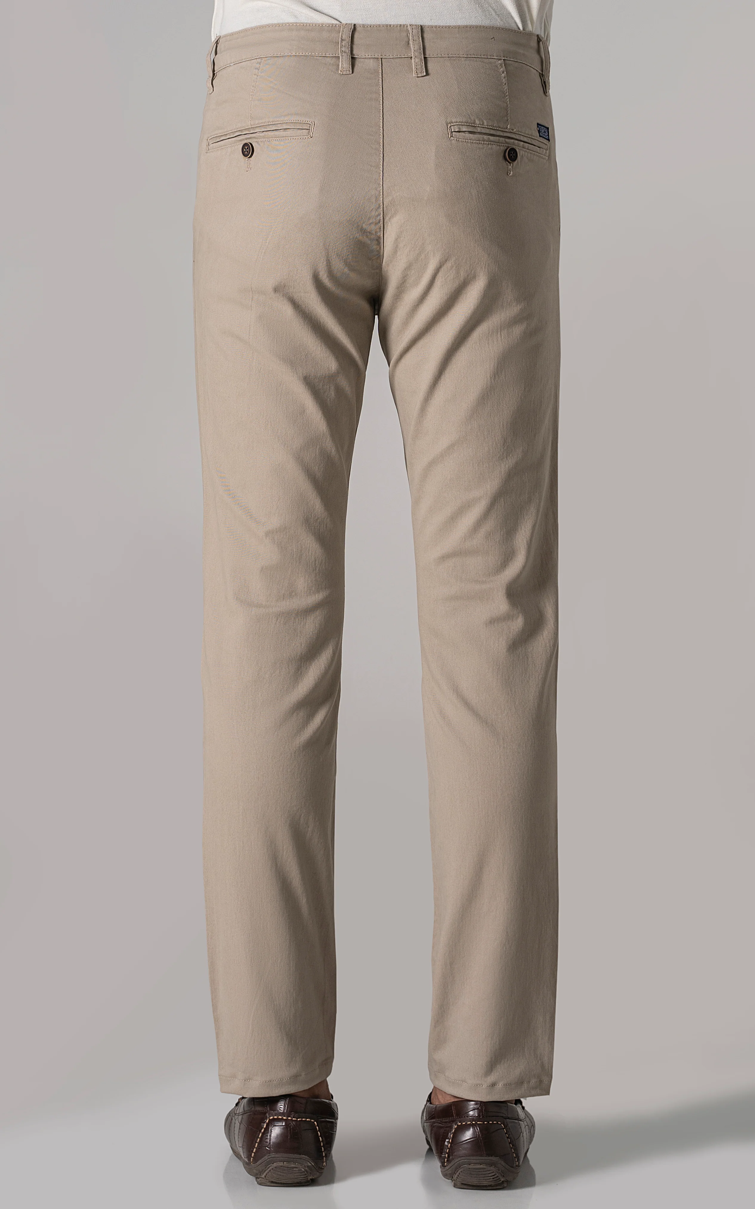 CROSS POCKET TWILL PANT KHAKI - Image 3