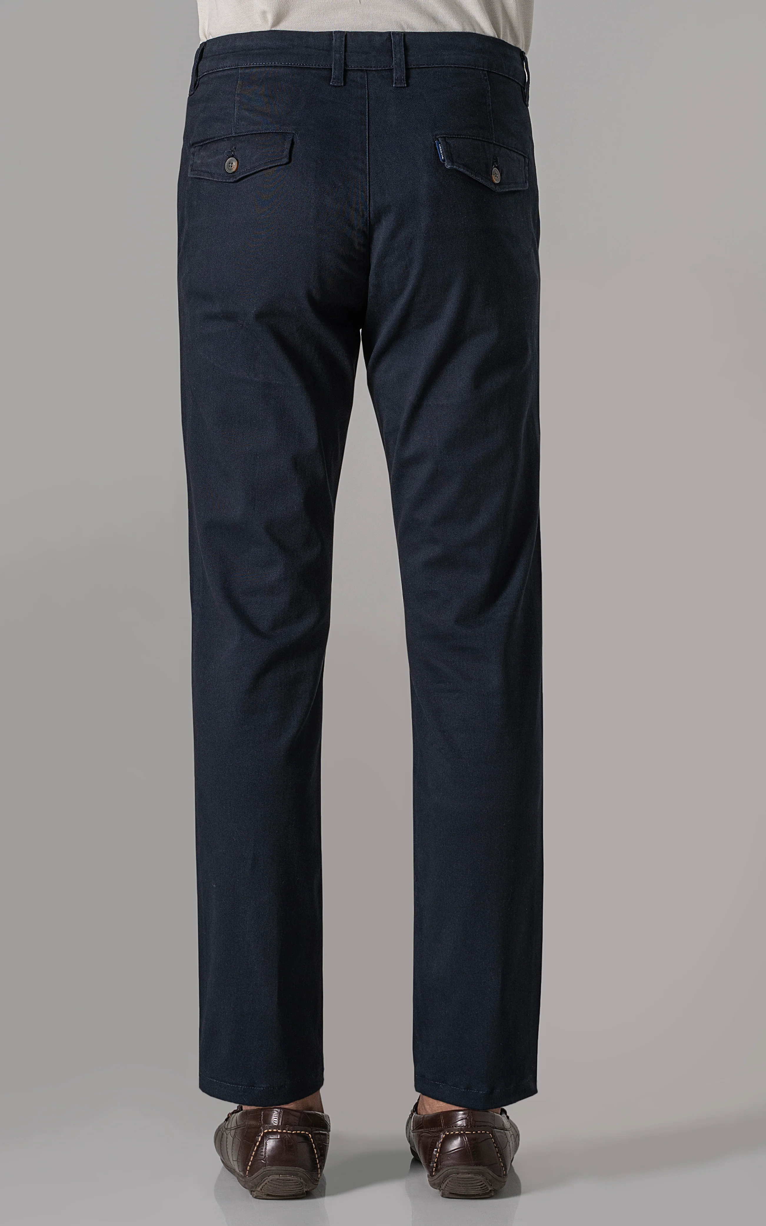 CROSS POCKET CASUAL PANT NAVY - Image 3