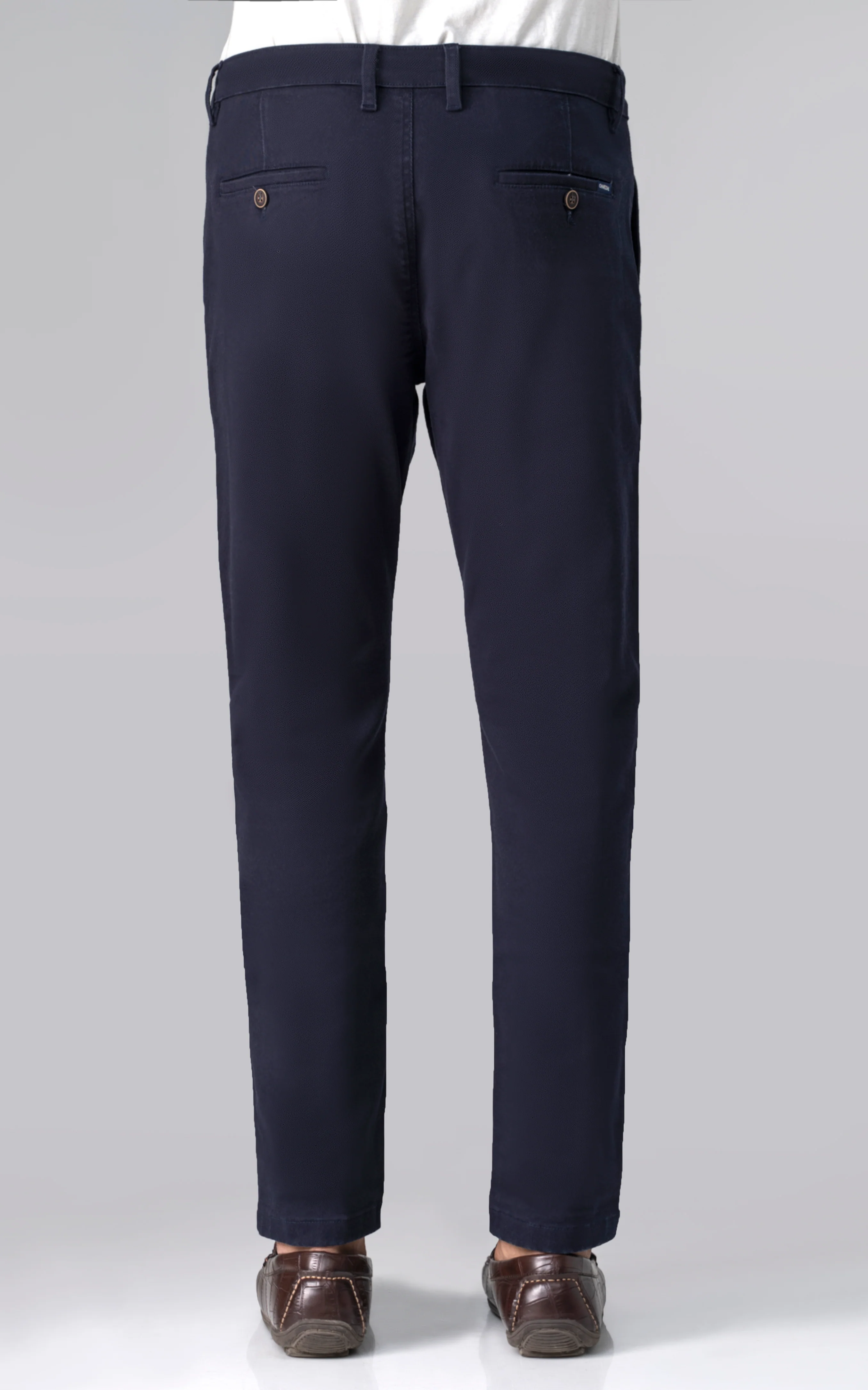 CROSS POCKET TWILL PANT NAVY - Image 3