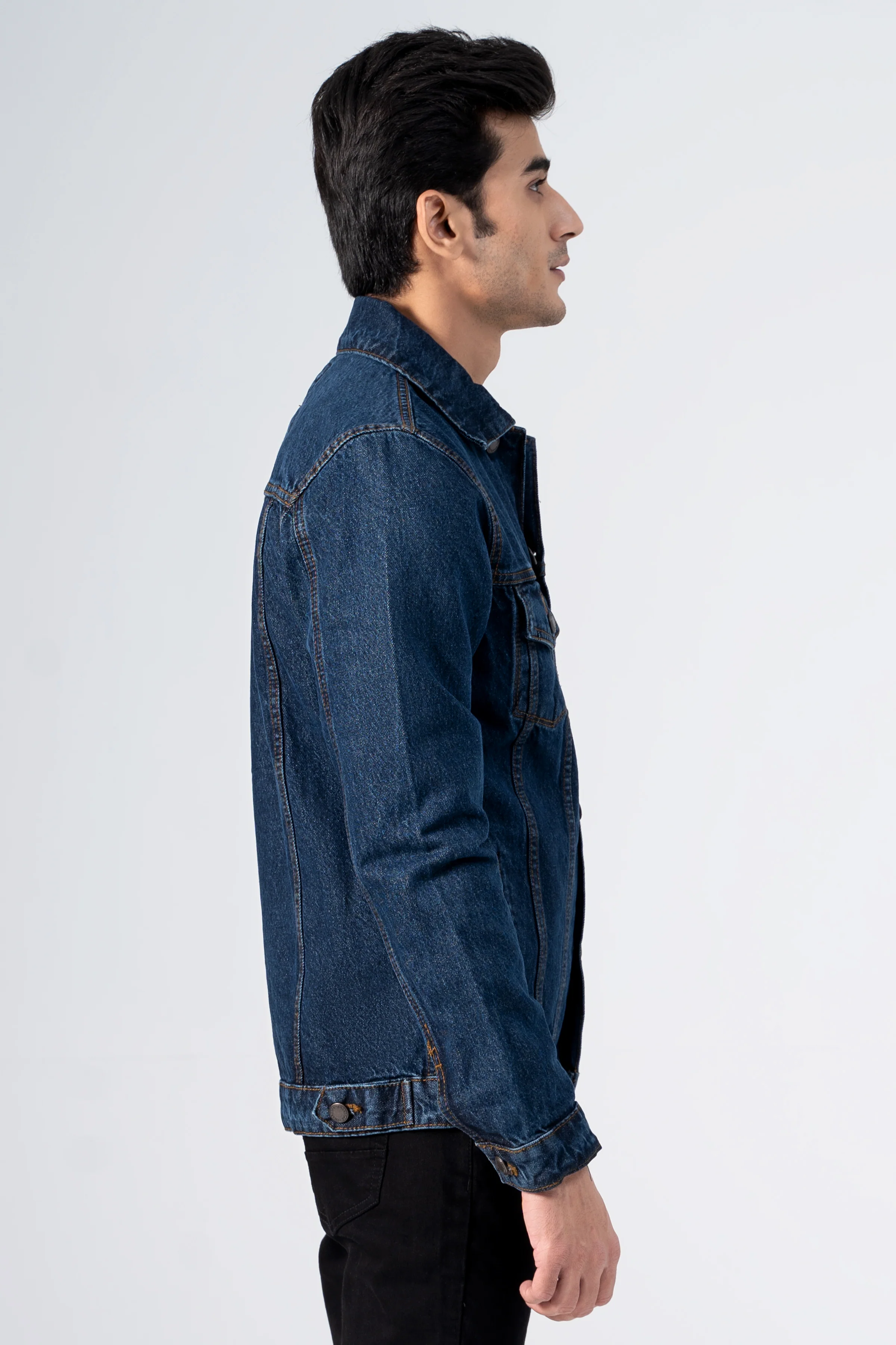 DENIM JACKET INDIGO - Image 3
