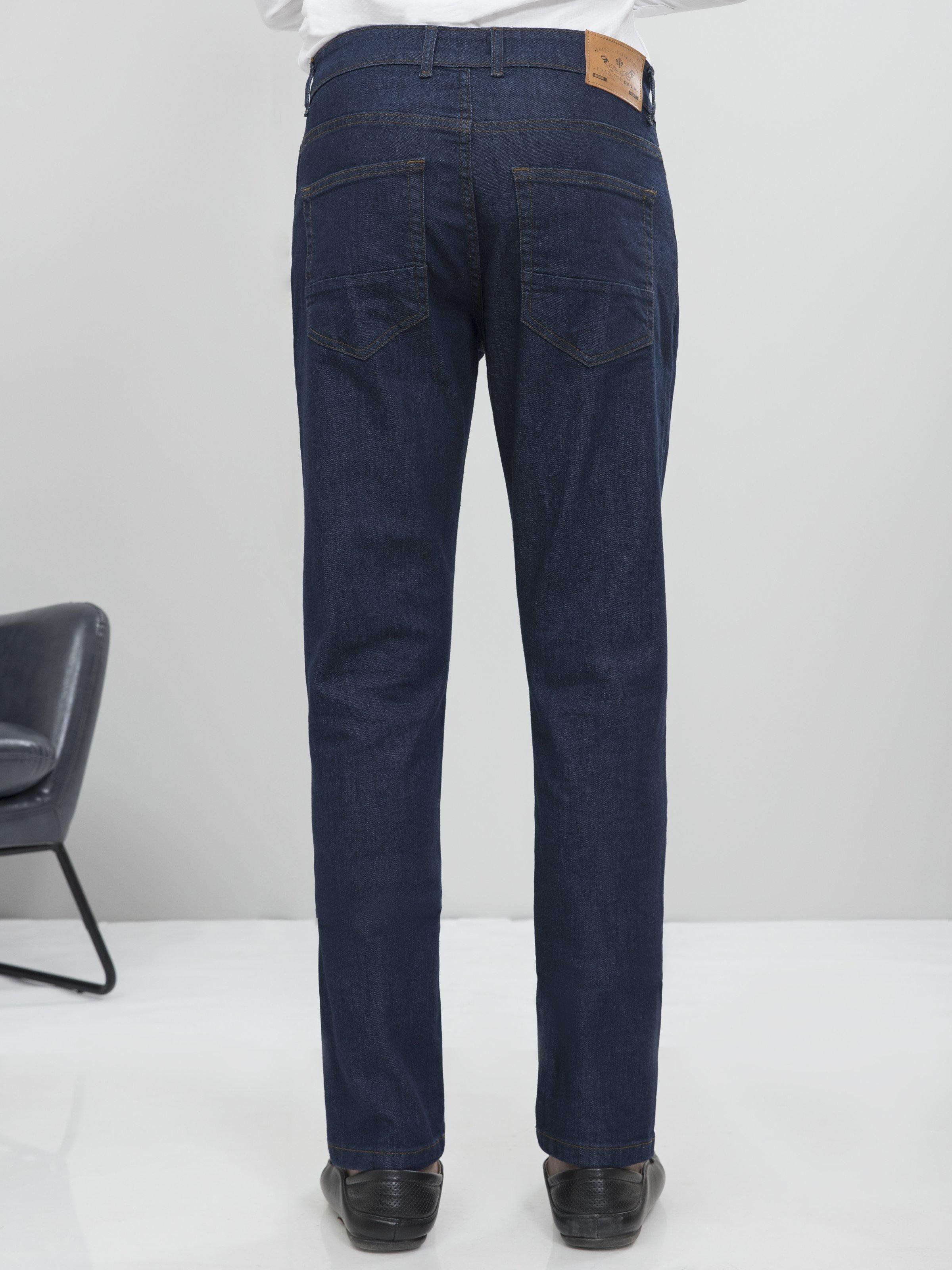 DENIM SLIM FIT JEANS NAVY - Image 3