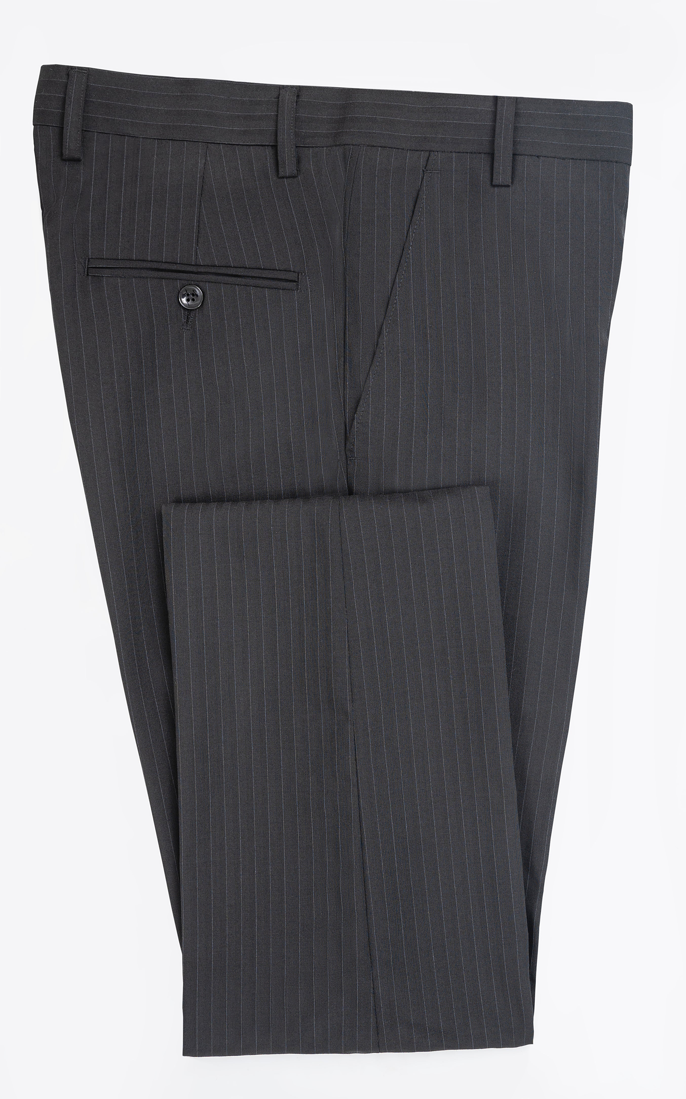 DRESS PANT  SLIM FIT BLACK SELF - Image 6