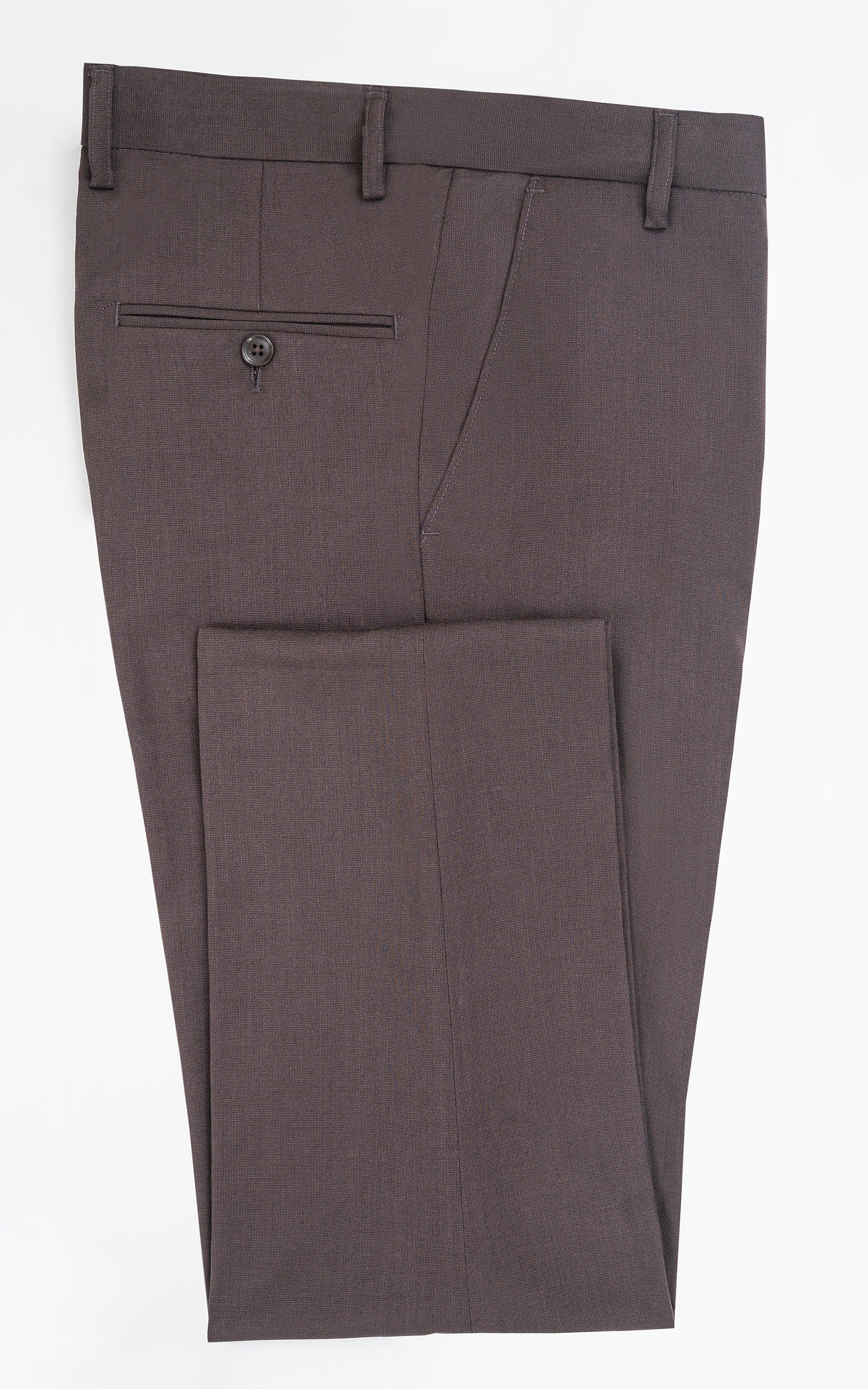 DRESS PANT SLIM FIT BROWN - Image 5
