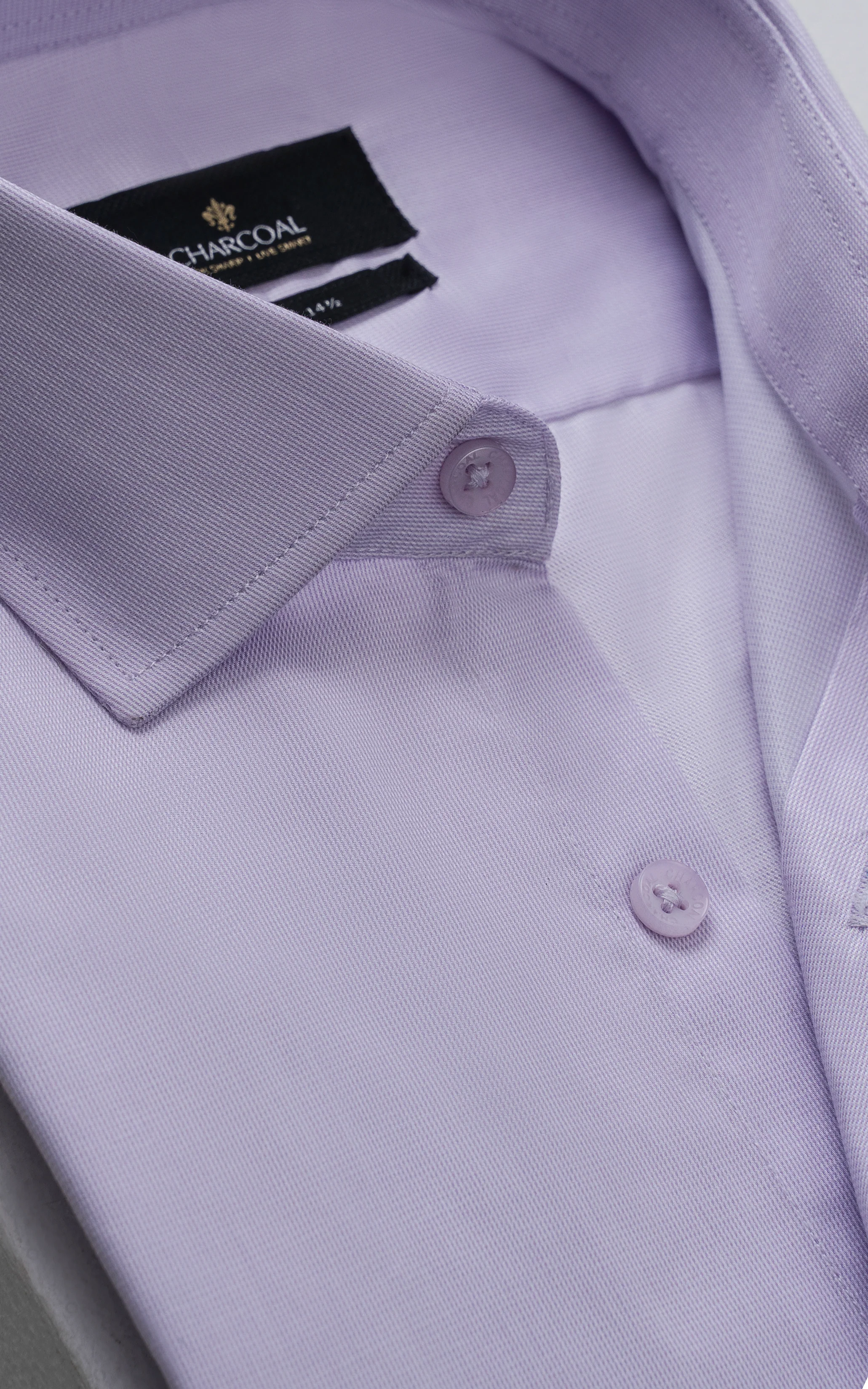 DRESS SHIRT LIGHT PURPLE - Image 2