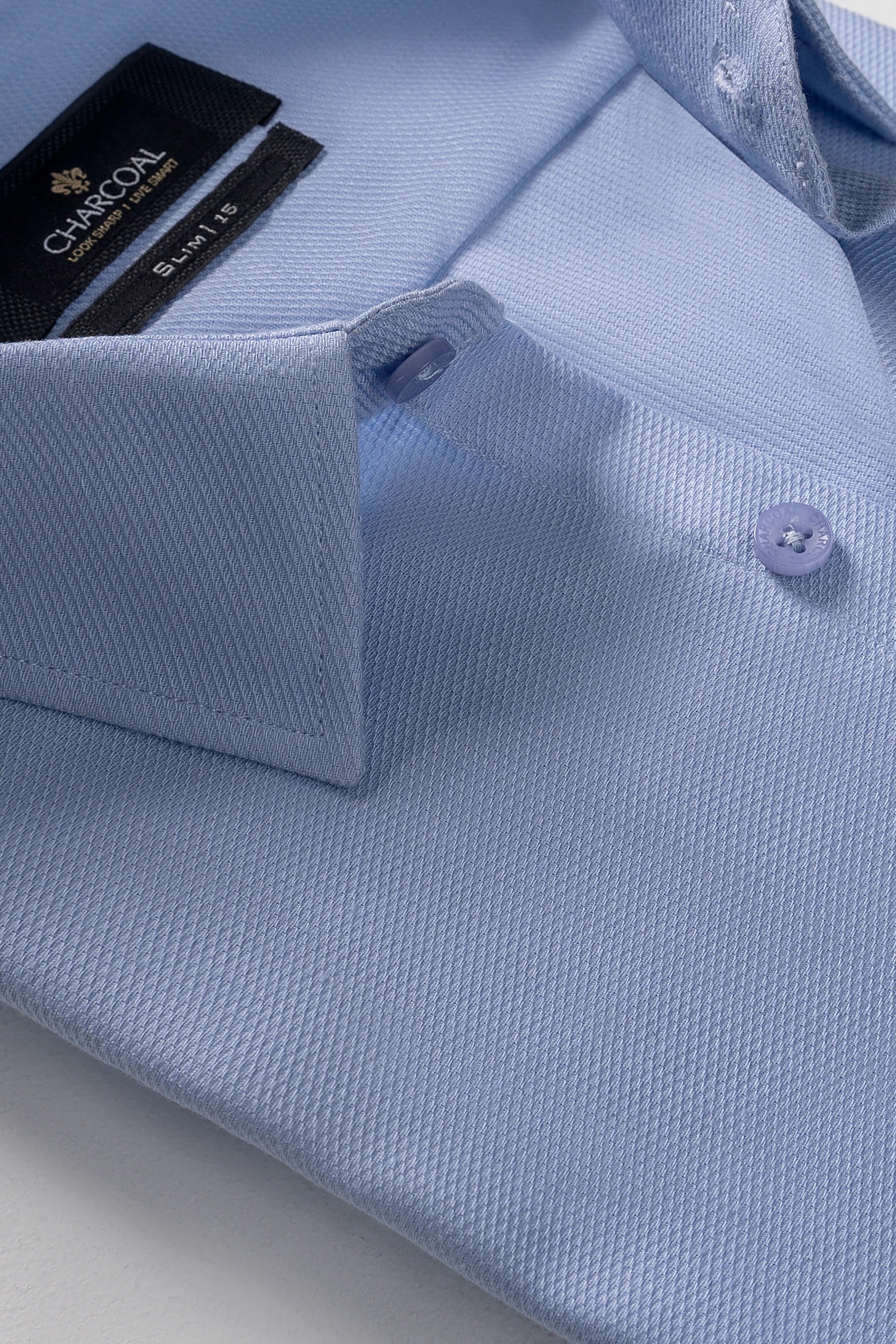 DRESS SHIRT  SKY BLUE - Image 2