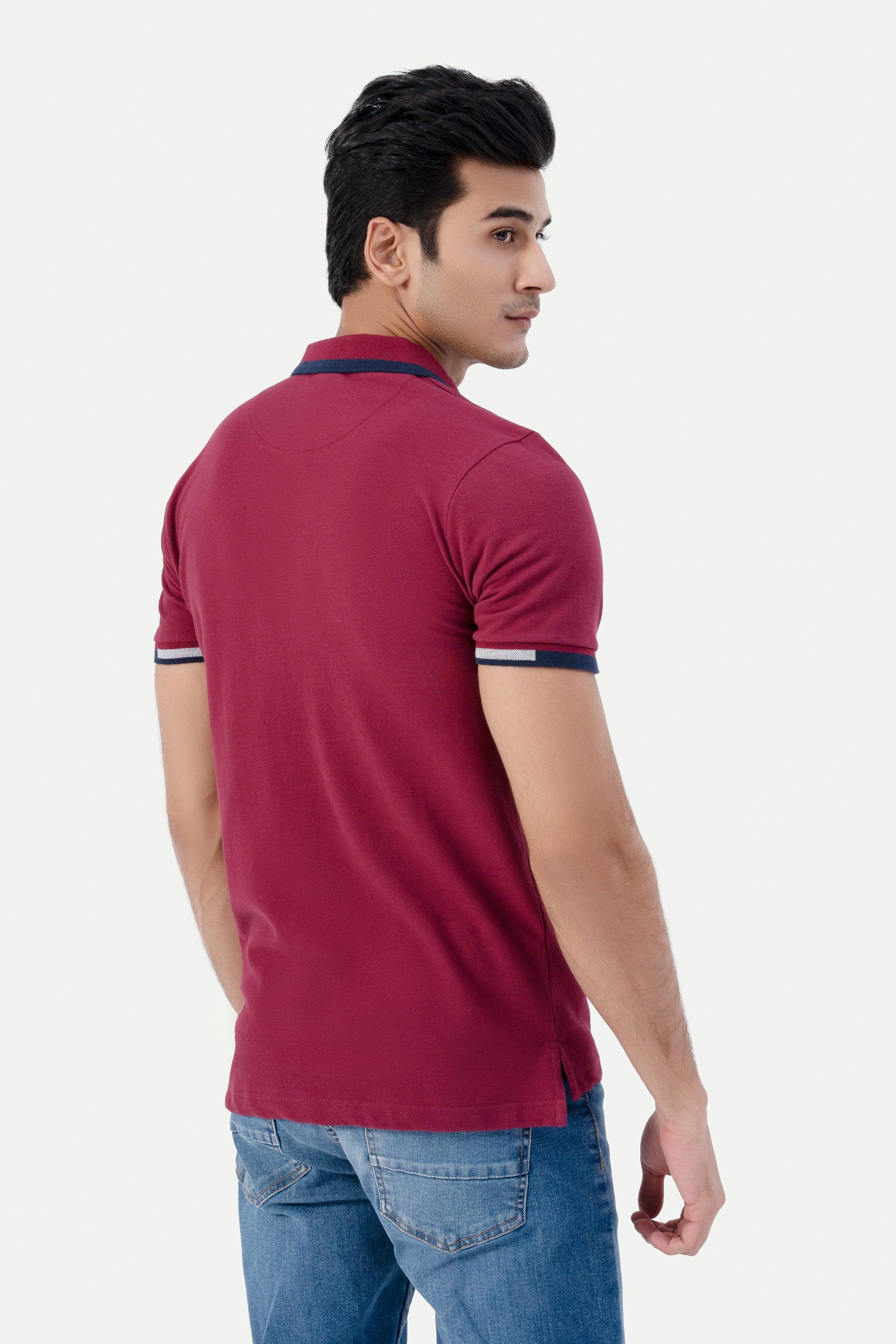 FASHION POLO MAROON - Image 3