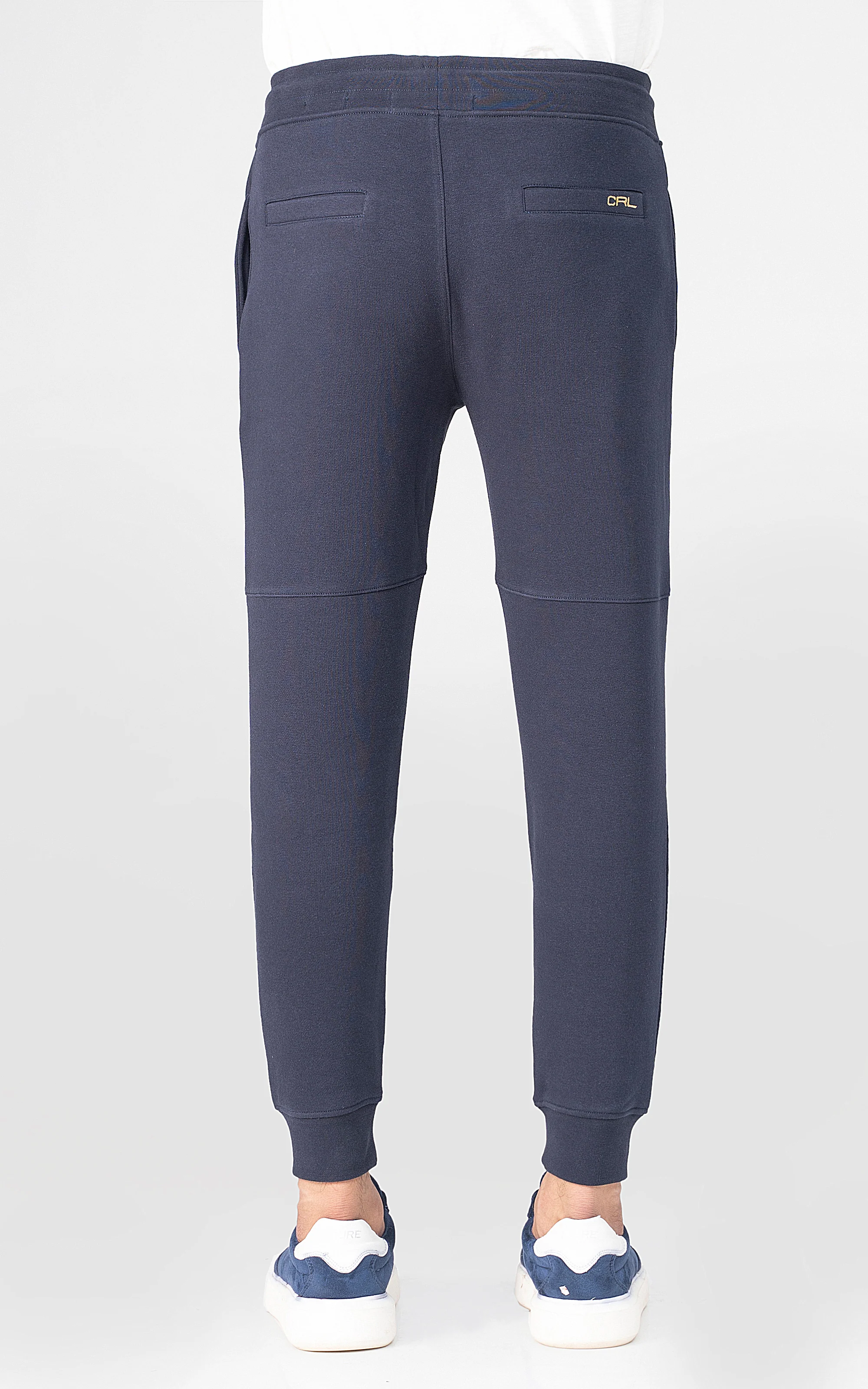 FLEECE JOGGER TROUSER NAVY - Image 3