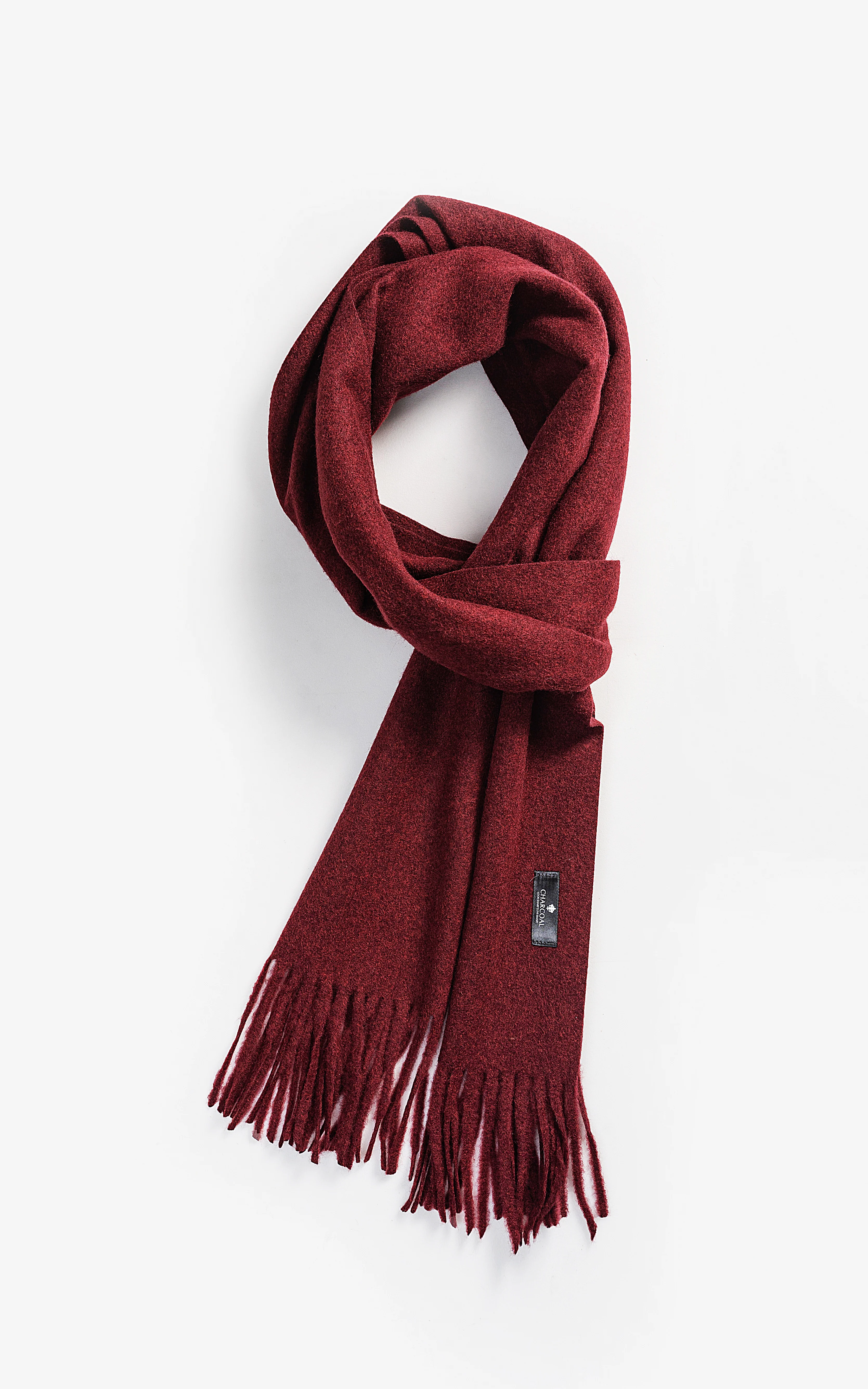 Fringe Wool blended Scarf