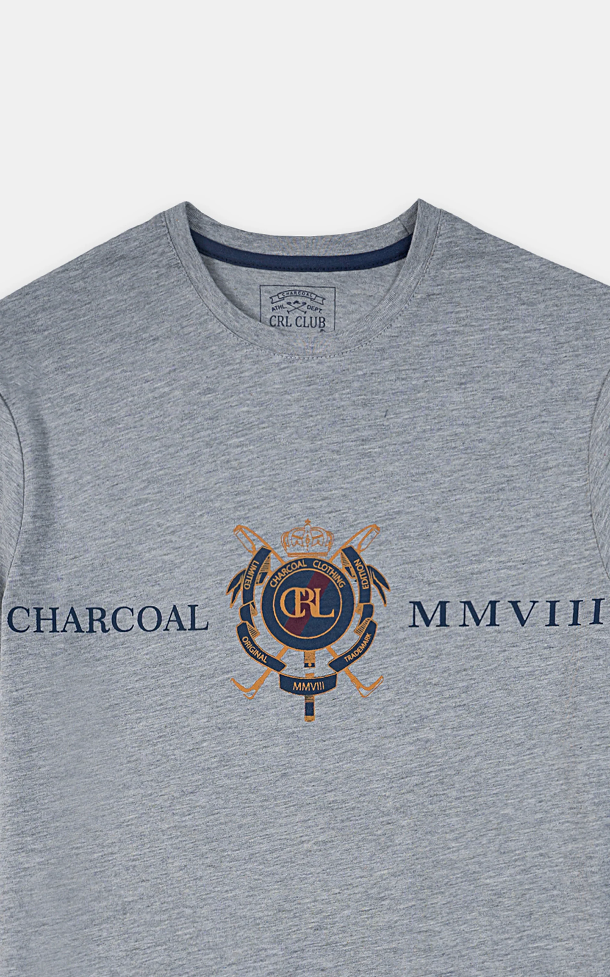 GRAPHIC T-SHIRT HEATHER GREY - Image 3