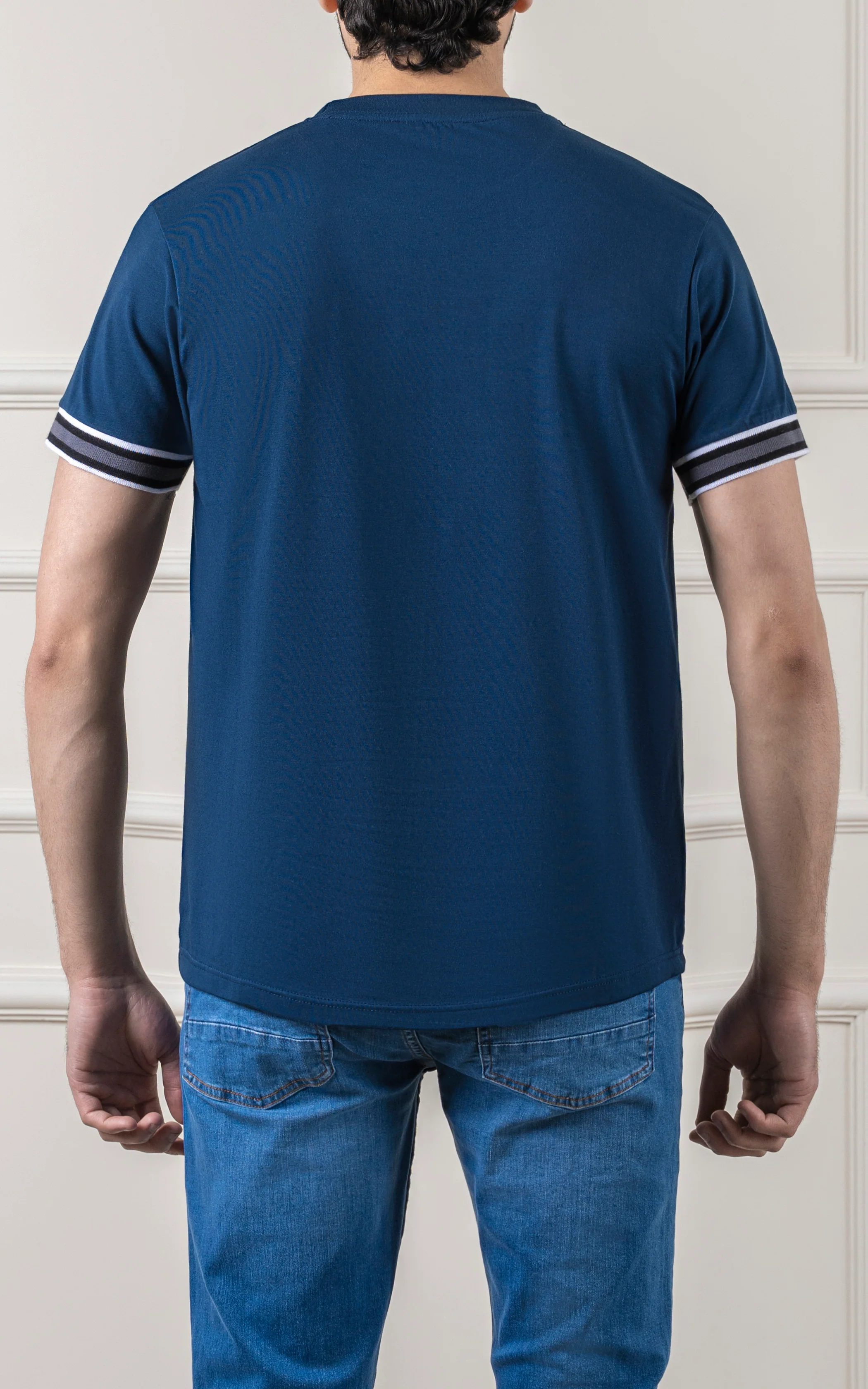 GRAPHIC T SHIRT TEAL BLUE - Image 5