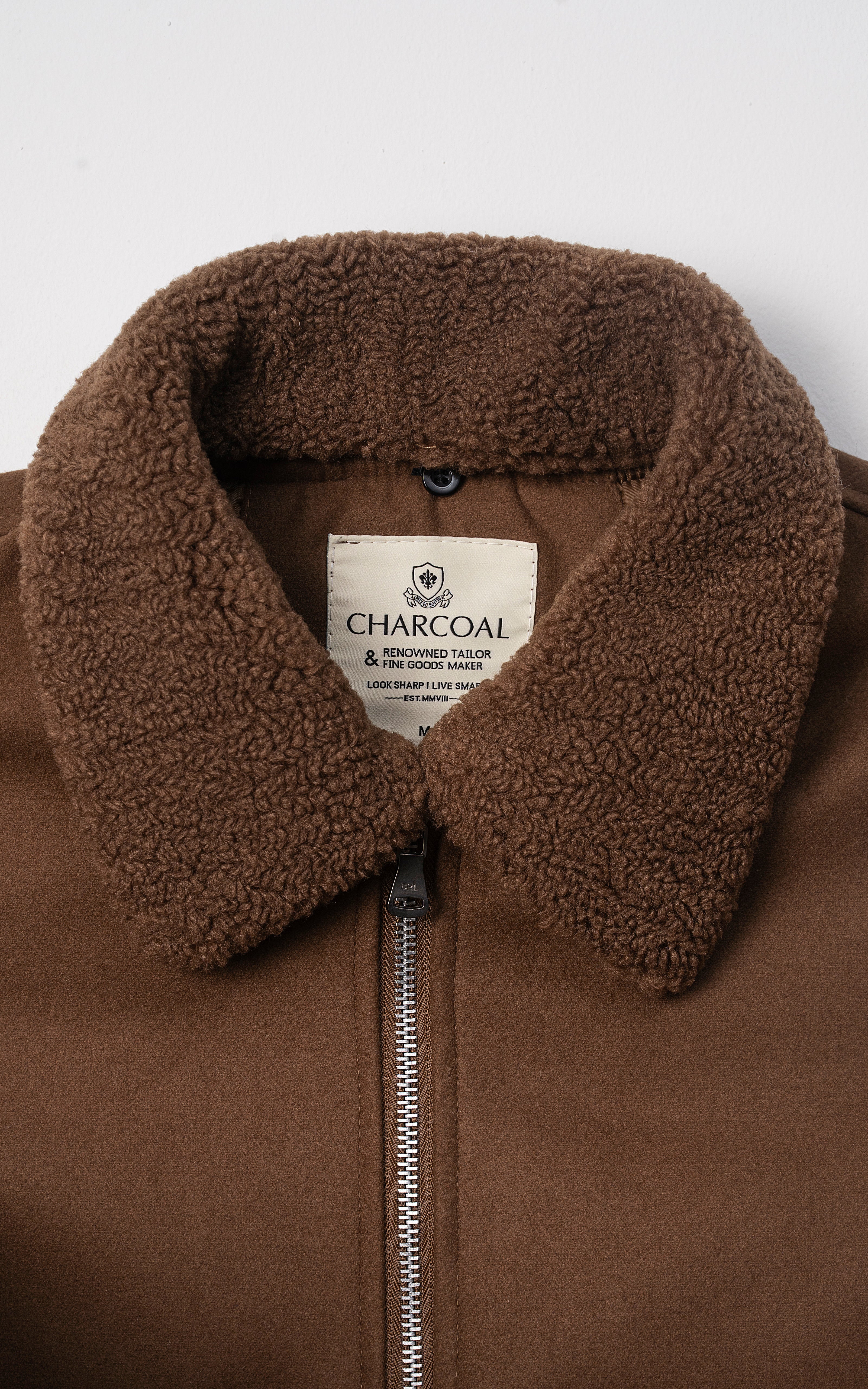 JACKET FULL SLEEVE BROWN - Image 2