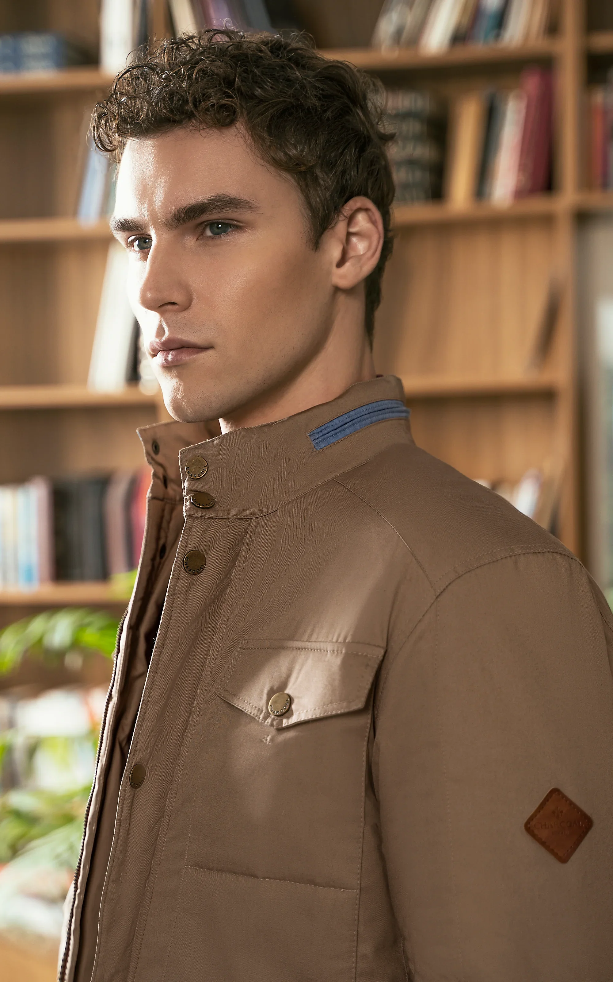 PUFFER JACKET KHAKI - Image 2