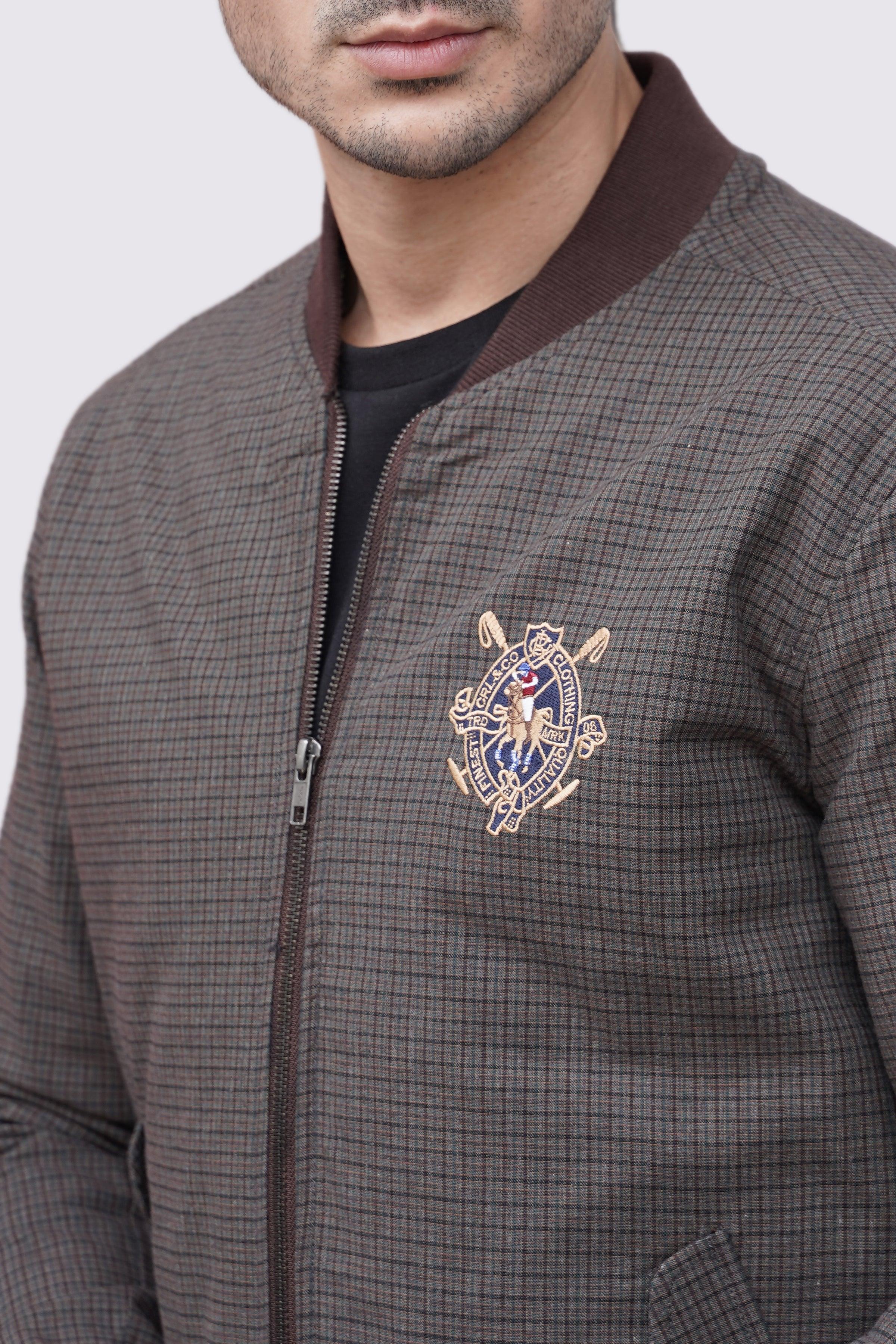 JACKET RIB BAN F/S BROWN KHAKI - Image 5