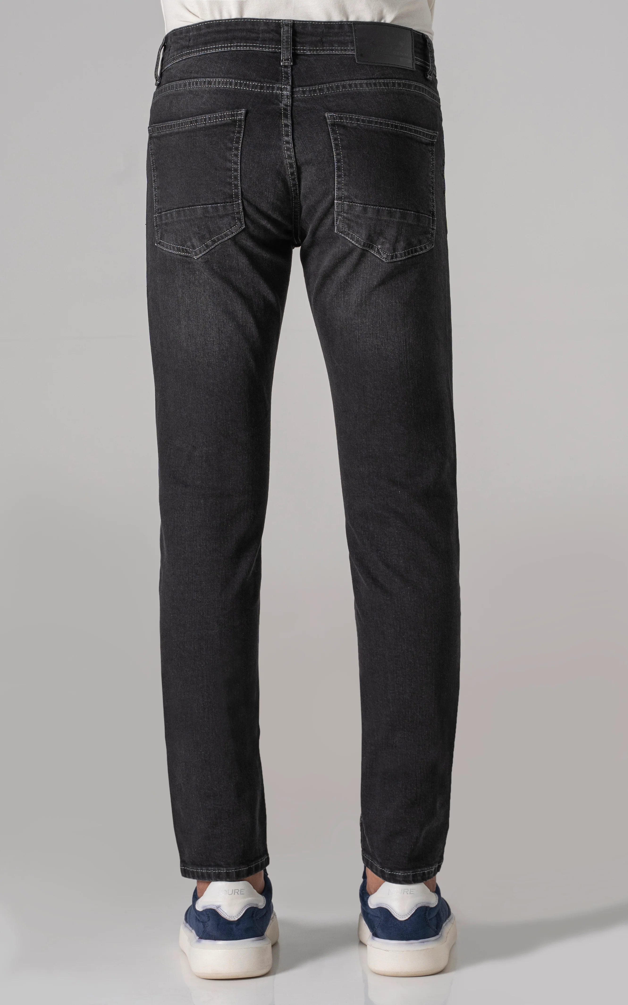 SLIM LEG JEANS CHARCOAL GREY - Image 3