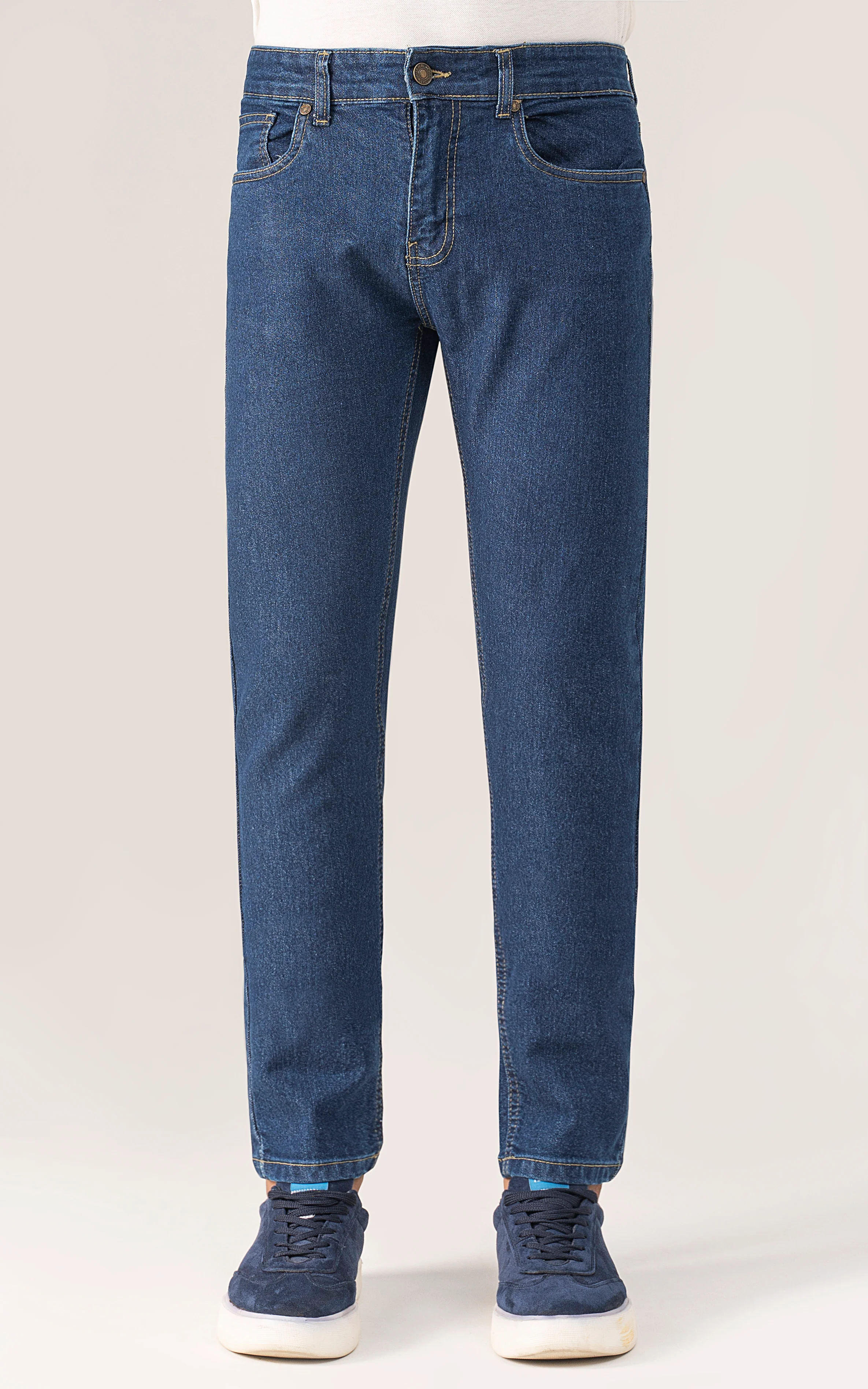 JEANS SLIM FIT DARK  BLUE - Image 3