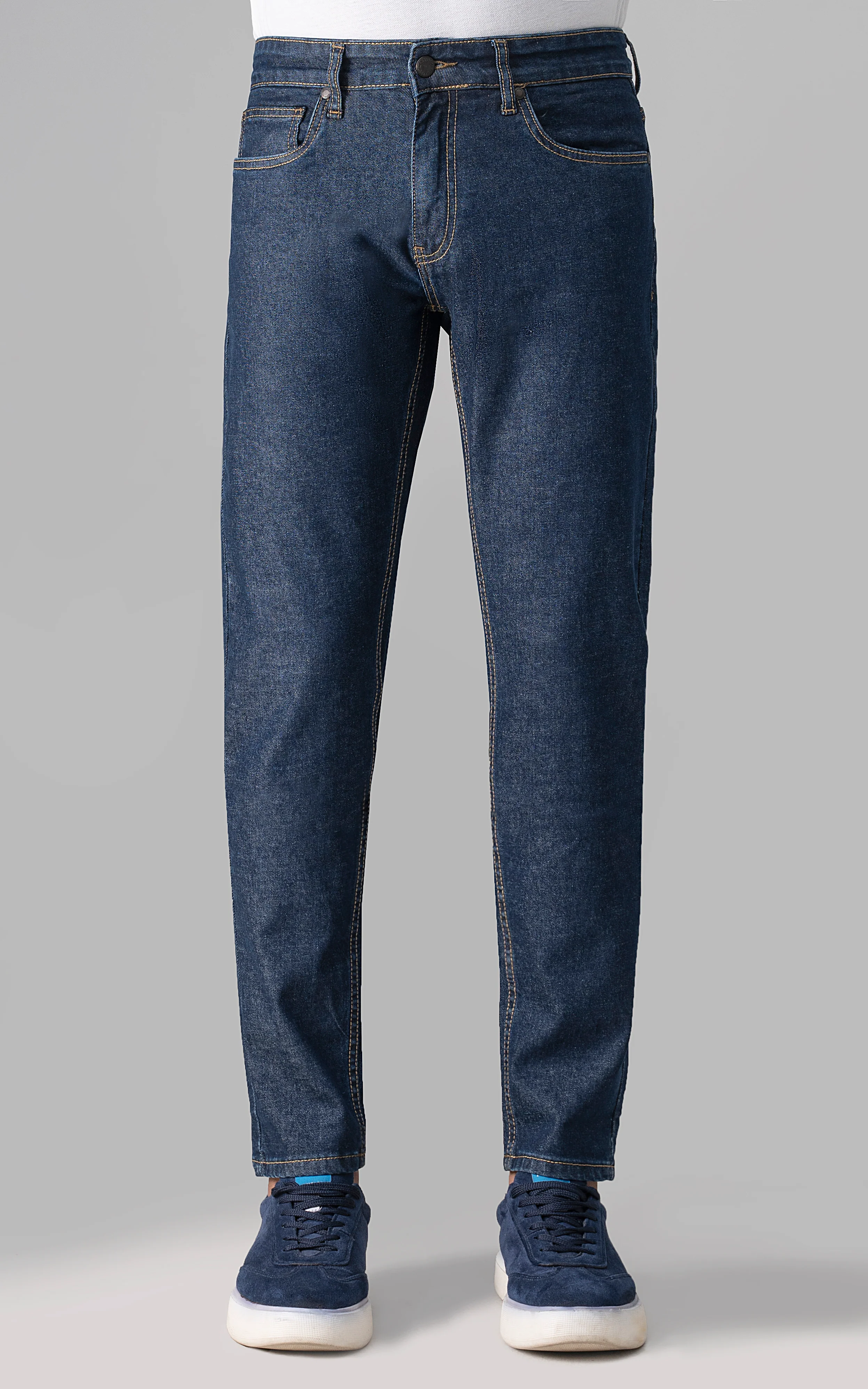 JEANS SLIM FIT DARK BLUE - Image 3