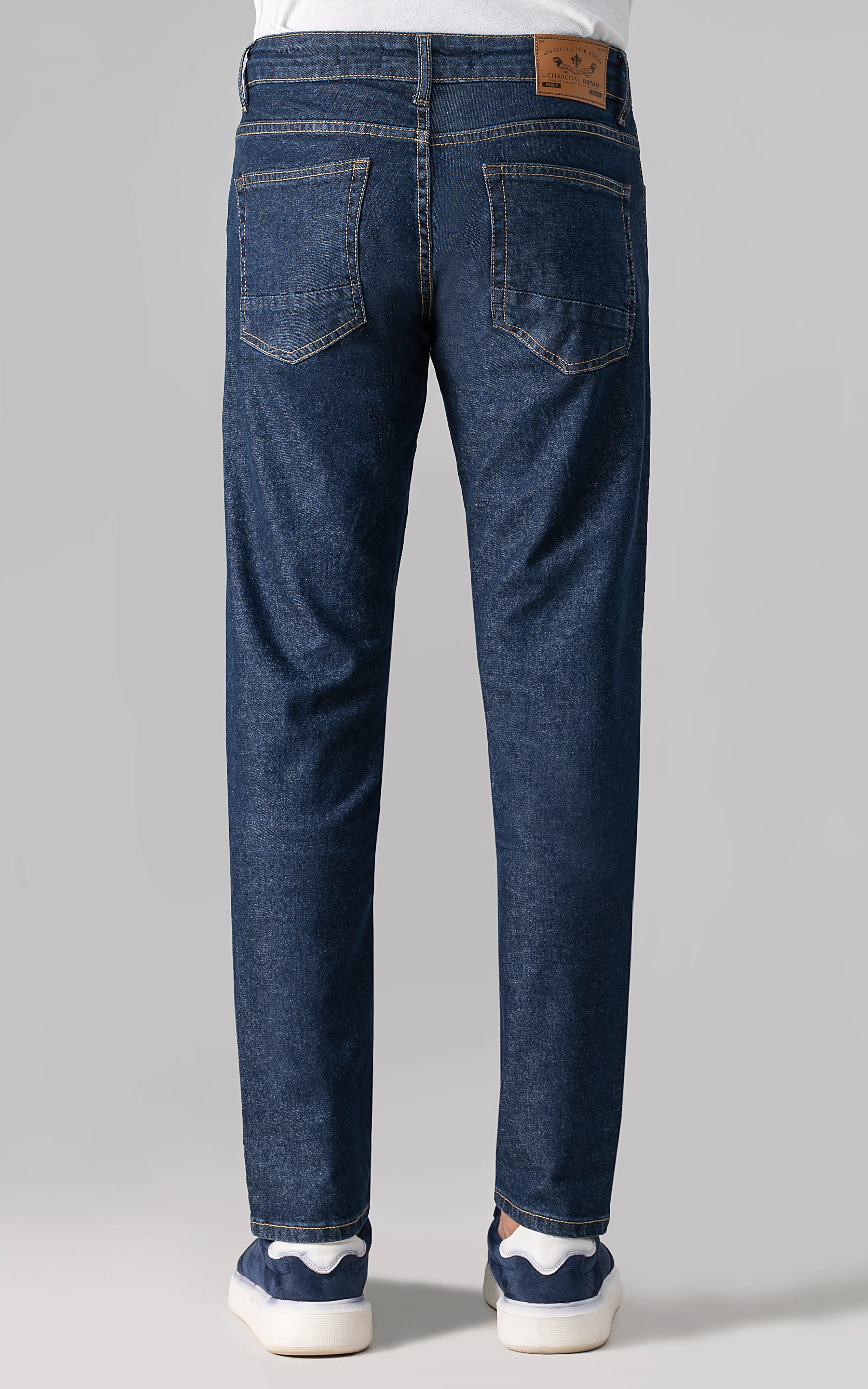 JEANS SLIM FIT DARK BLUE - Image 4