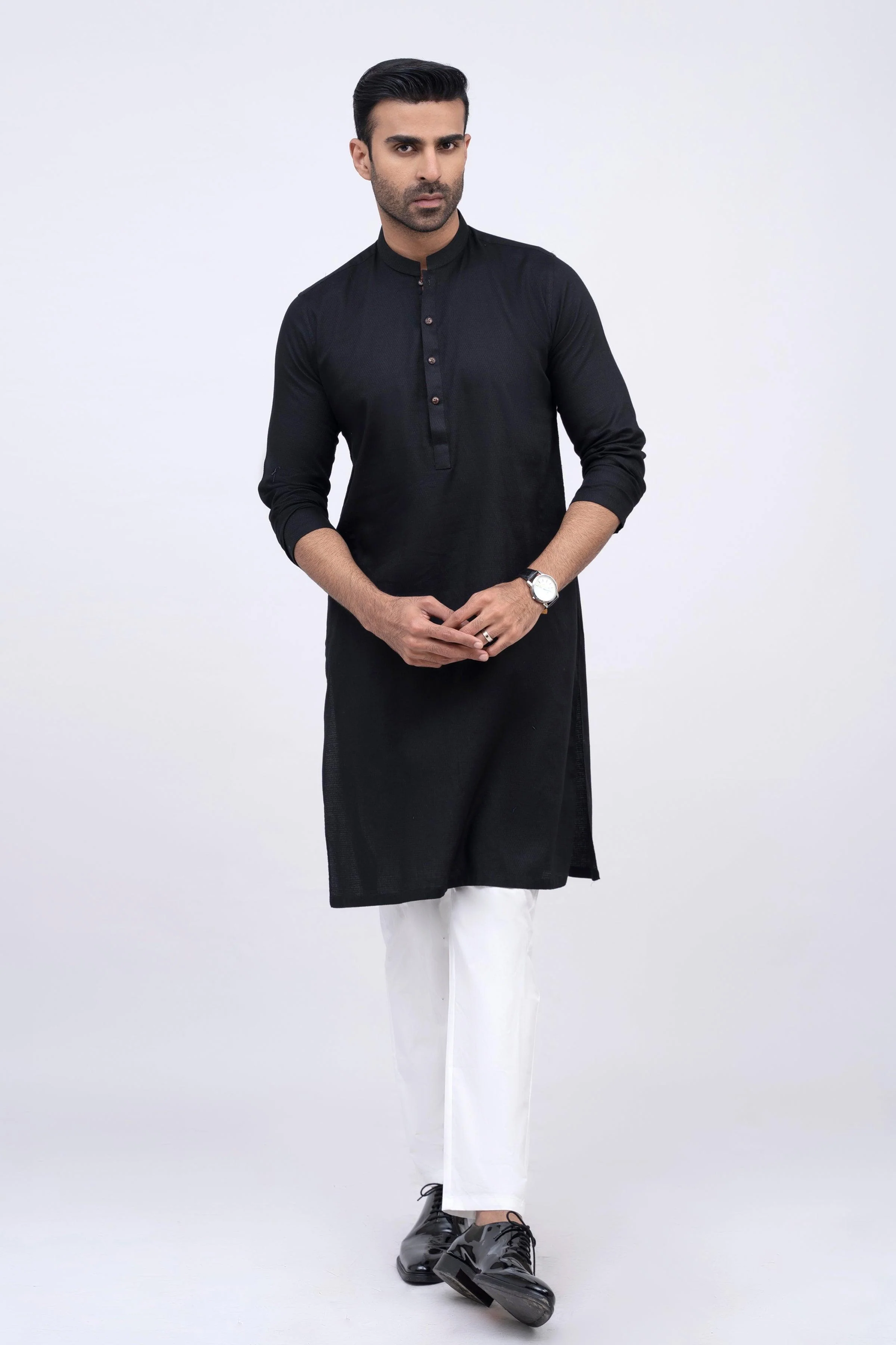 KURTA BLACK