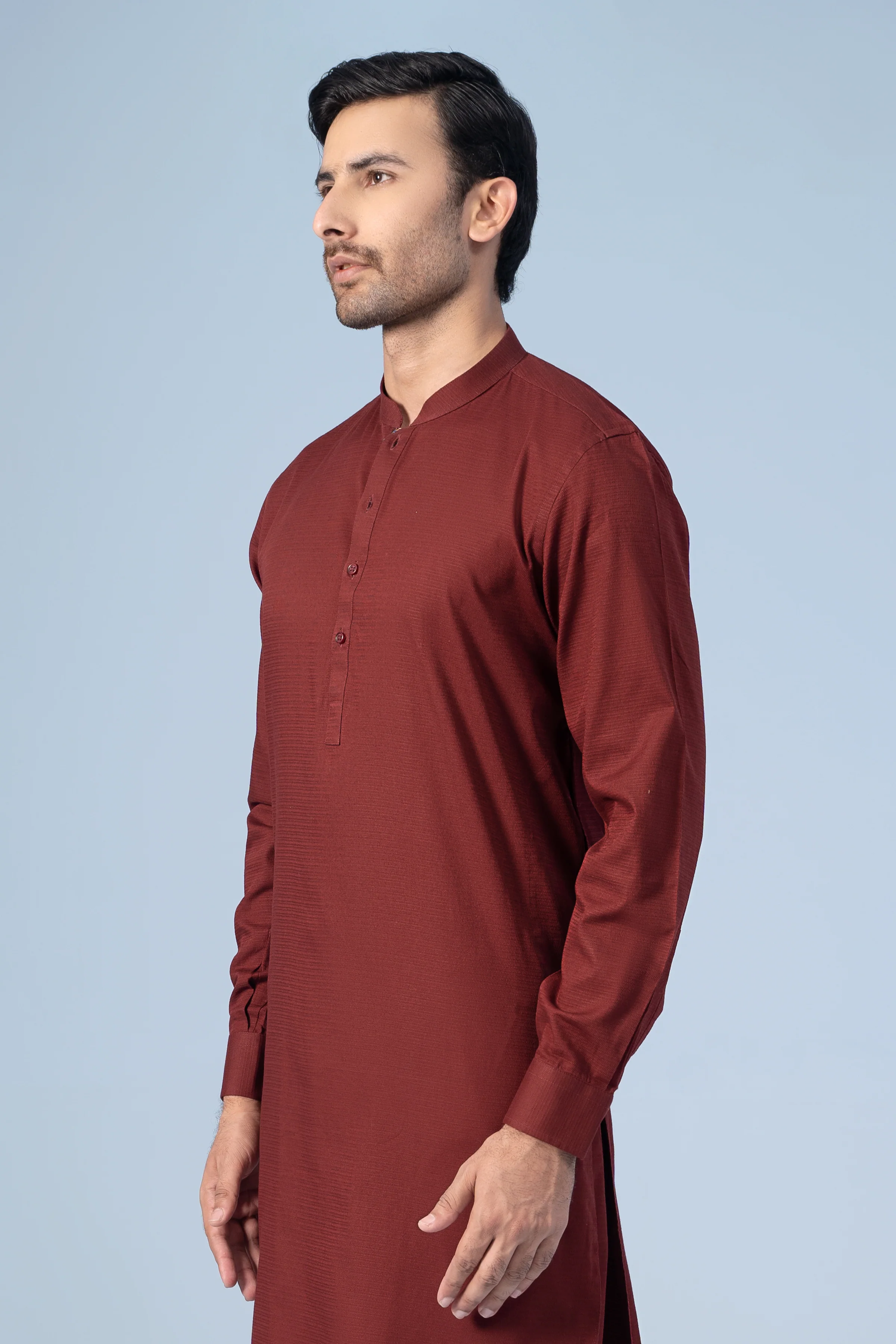 KURTA PAJAMA MAROON - Image 4