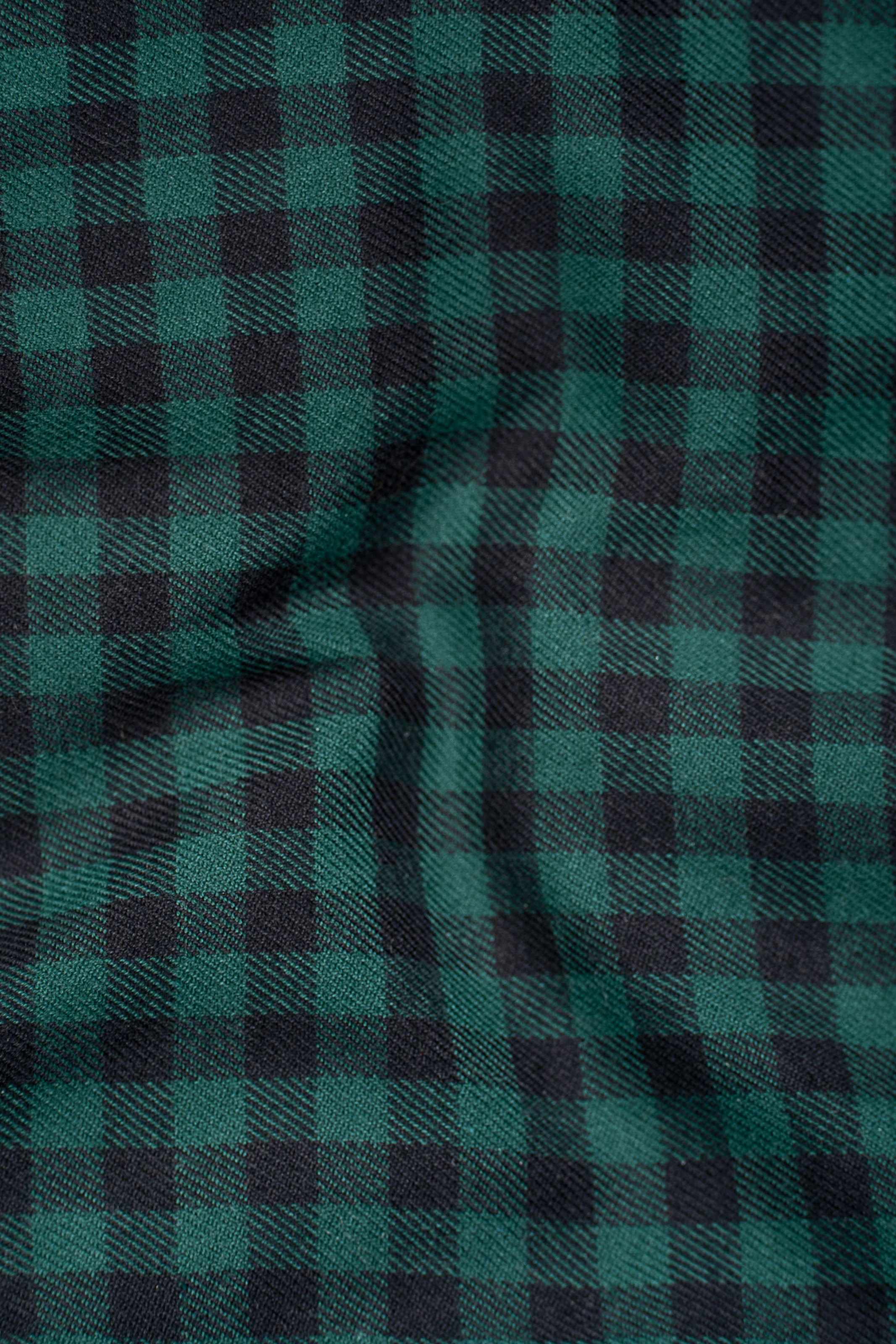 LIMITED EDITION SHIRT GREEN BLACK CHECK - Image 3
