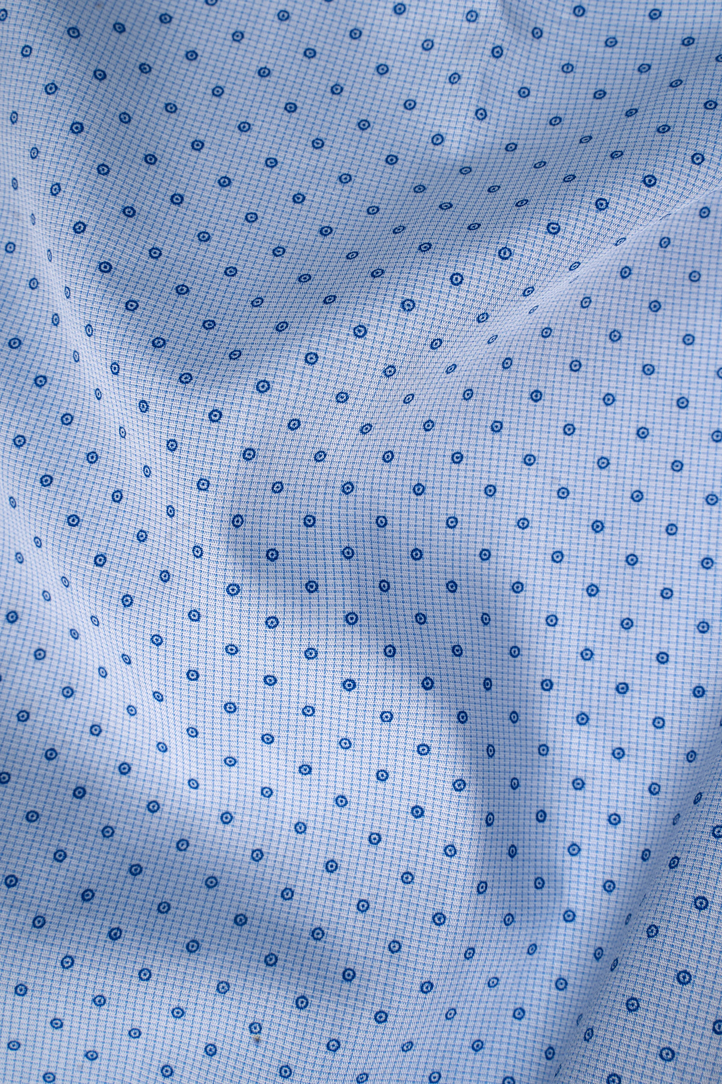 LIMITED EDITION HALF SLEEVE SHIRT WHITE DENIM LINE - Image 3