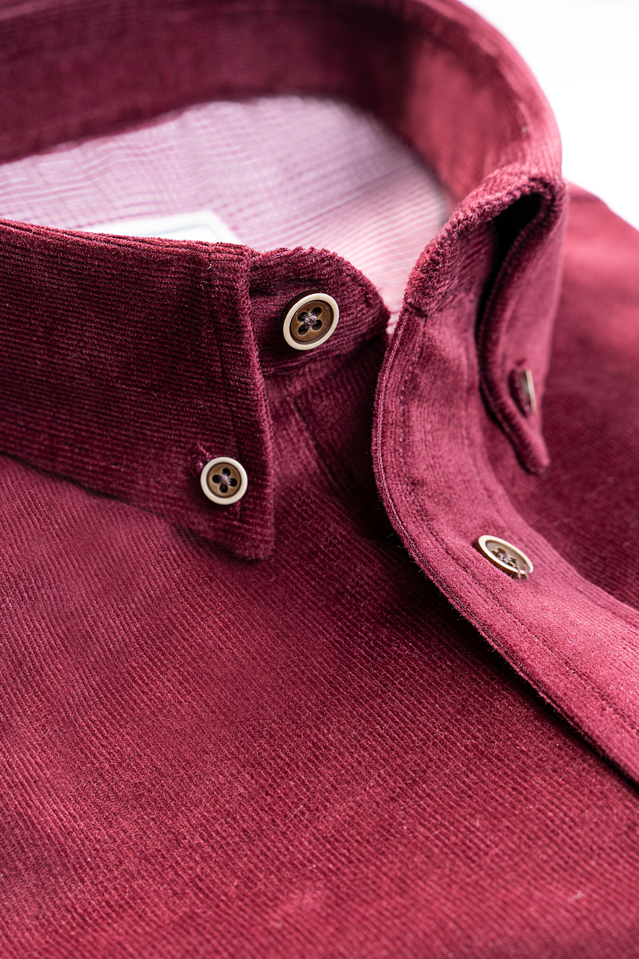 CORDUROY LIMITED EDITION SHIRT WINE RED - Image 2