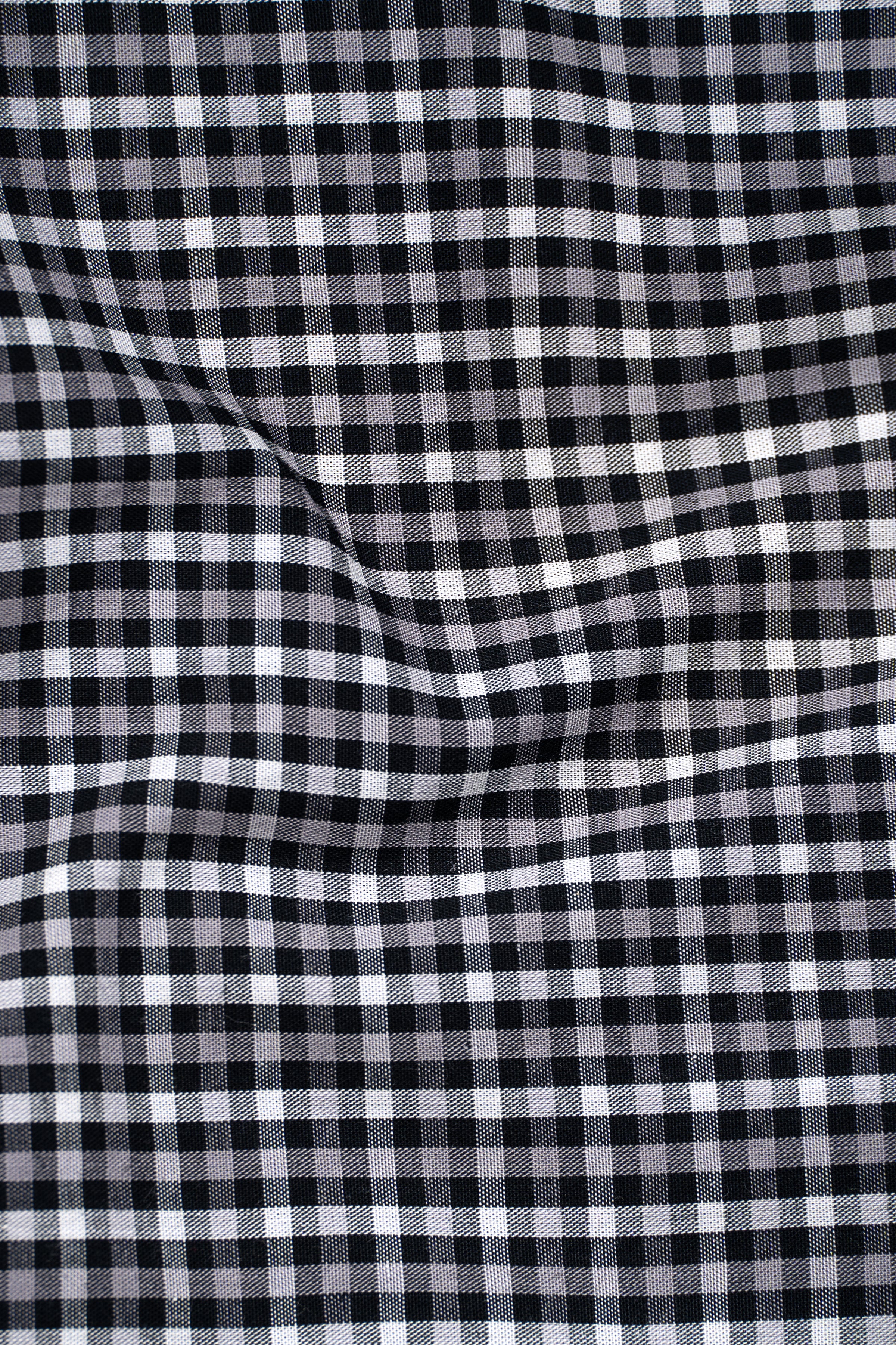 LIMITED EDITION SHIRTS BLACK WHITE CHECK - Image 3