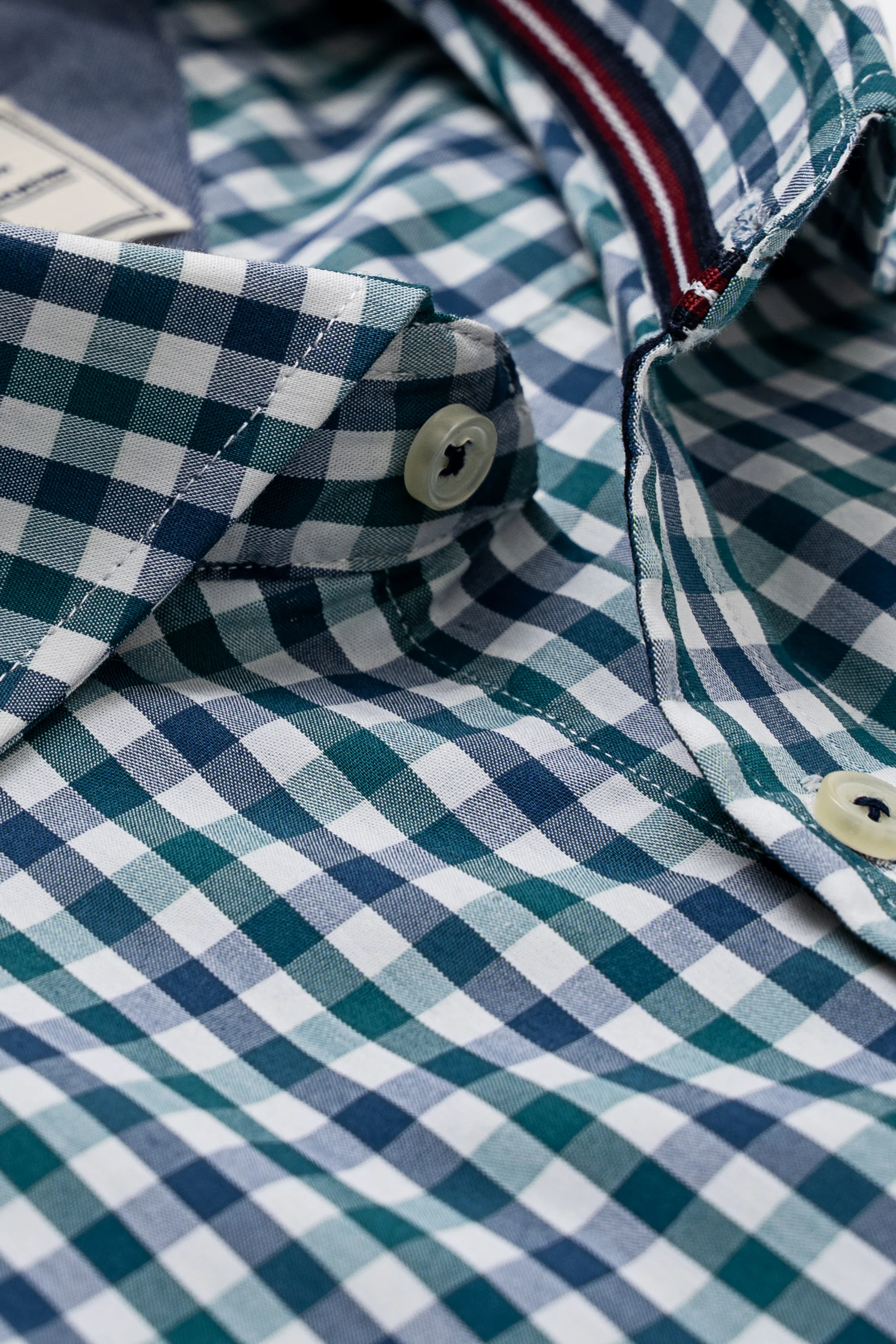LIMITED EDITION SHIRTS BLUE GREEN CHECK - Image 2