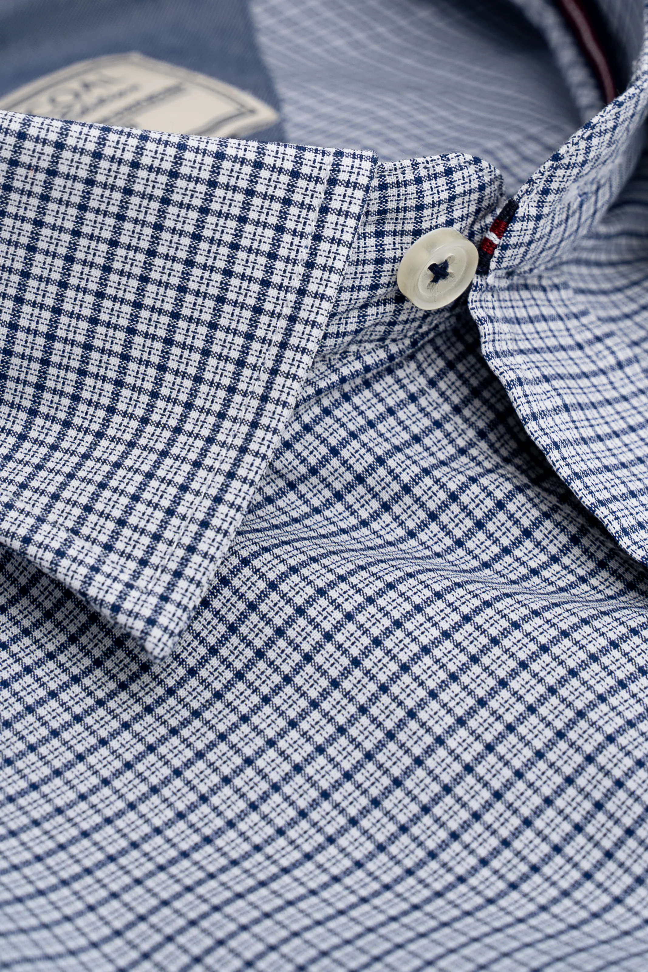 LIMITED EDITION SHIRTS BLUE WHITE CHECK - Image 2