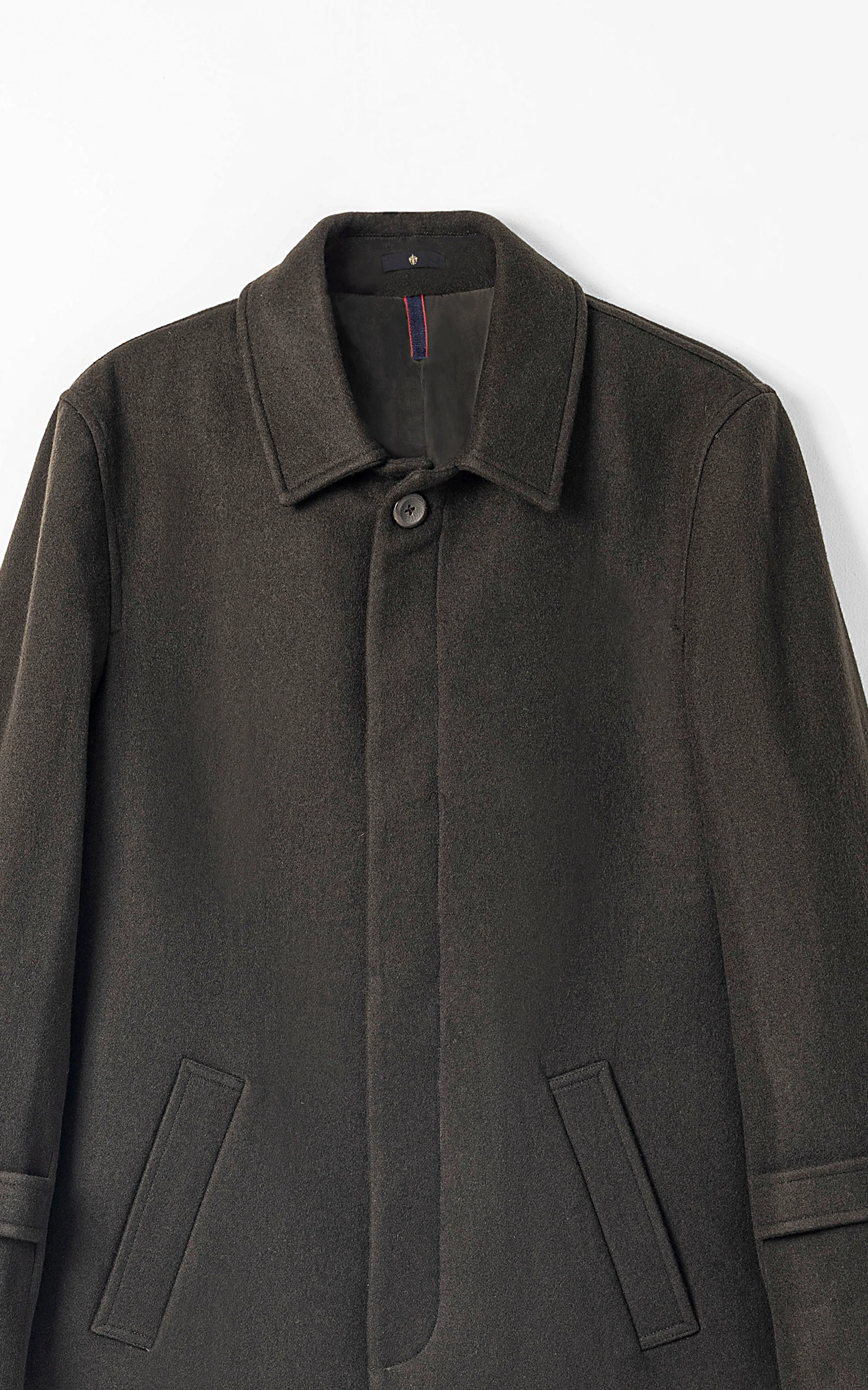 LONG COAT OLIVE - Image 2