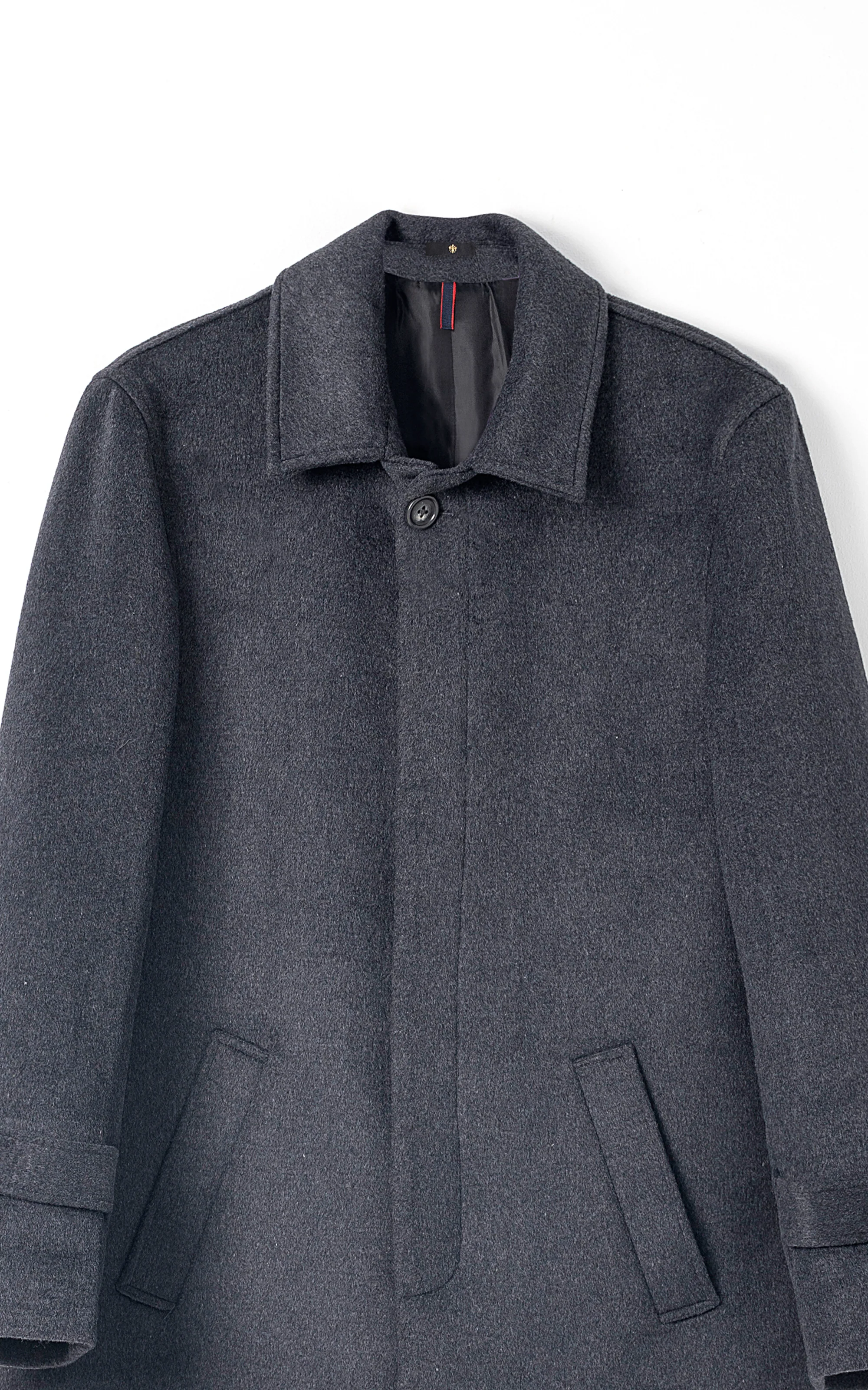 LONG COAT CHARCOAL - Image 2