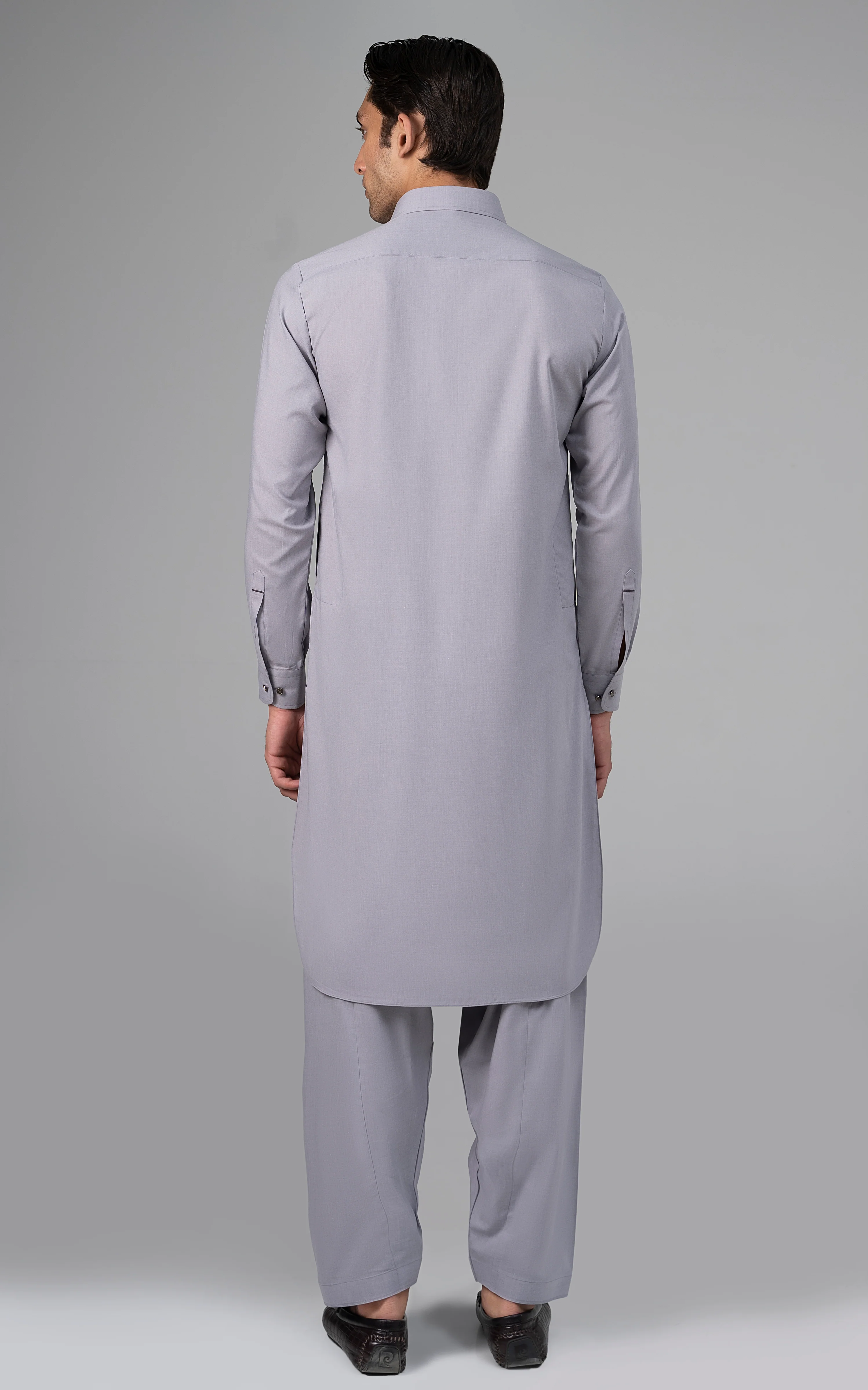 MELANGE WASH & WEAR - SIGNATURE COLLECTION LIGHT GREY MELANGE - Image 4