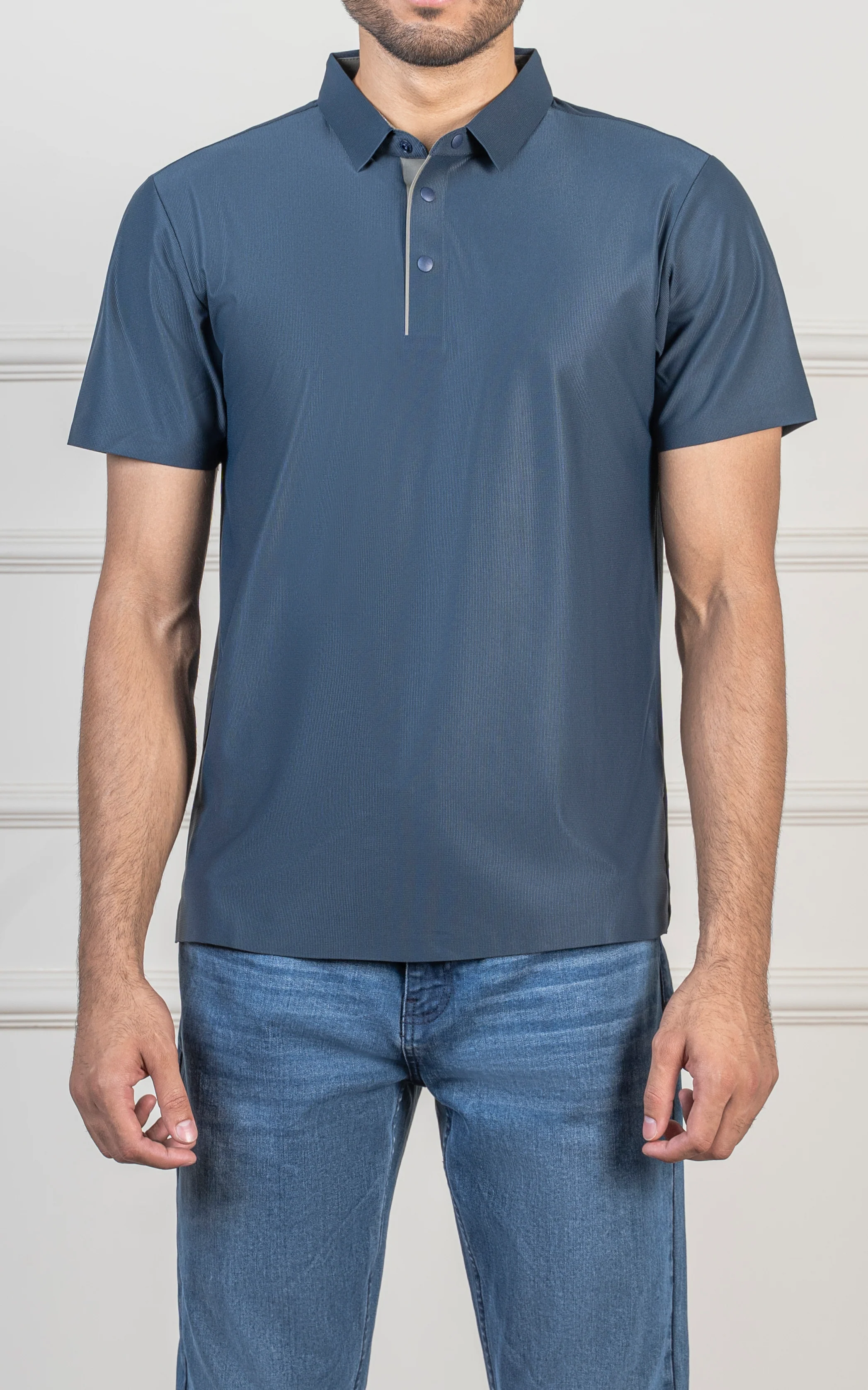 PLAIN EXECUTIVE POLO SHIRT BLACK - Image 13